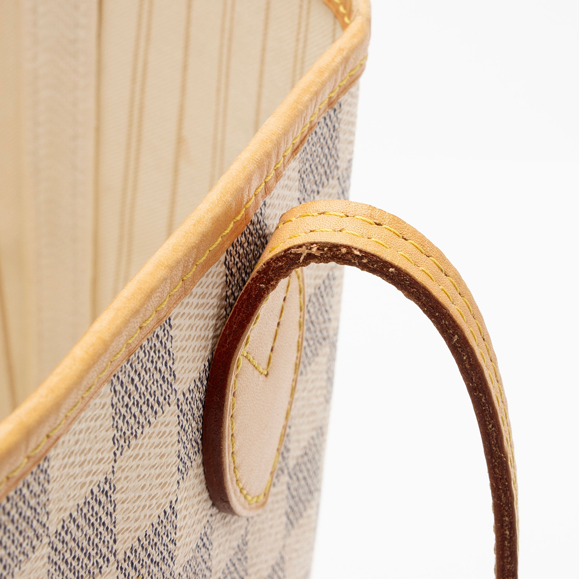 Louis Vuitton Damier Azur Neverfull MM Tote (SHF-uaROfL)