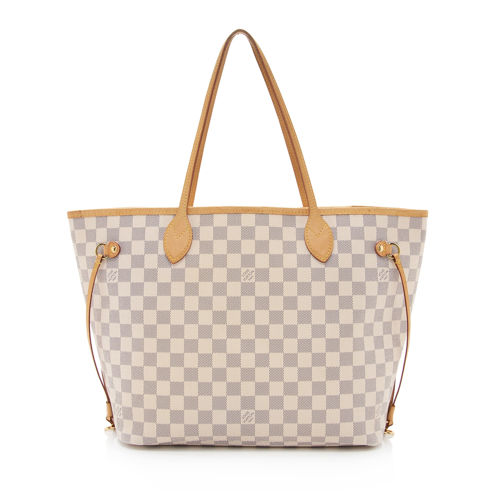 Louis Vuitton Damier Azur Neverfull MM Tote (SHF-uaROfL)