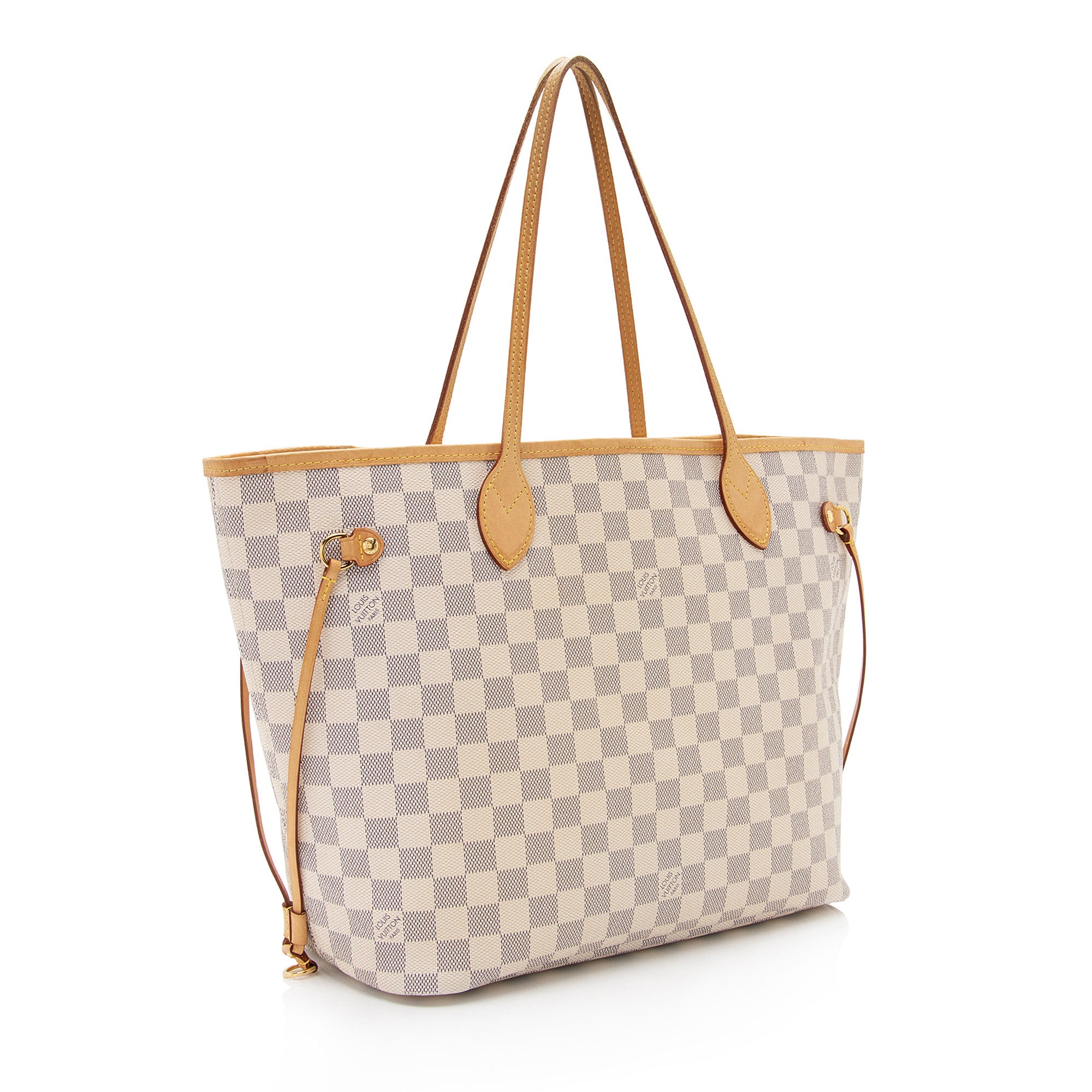 Louis Vuitton Damier Azur Neverfull MM Tote (SHF-uaROfL)