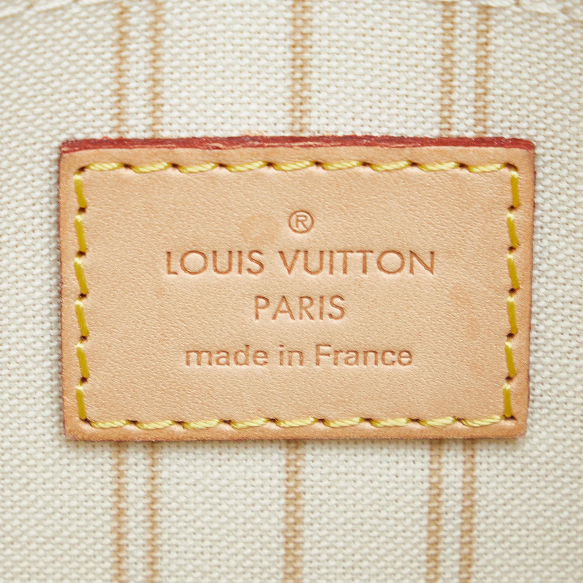 Louis Vuitton Damier Azur Neverfull MM (SHG-pQ1EGp)