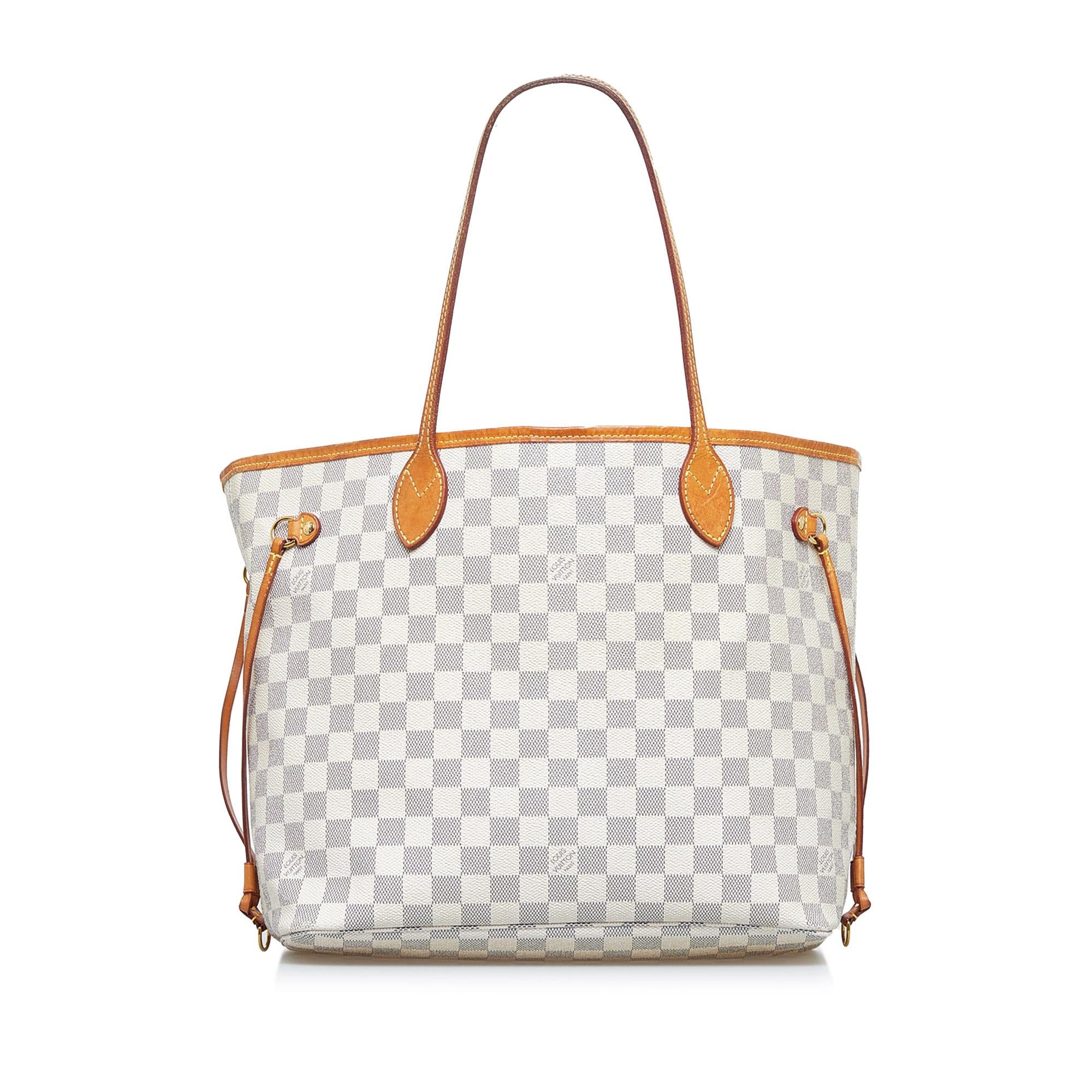 Louis Vuitton Damier Azur Neverfull MM (SHG-pQ1EGp)
