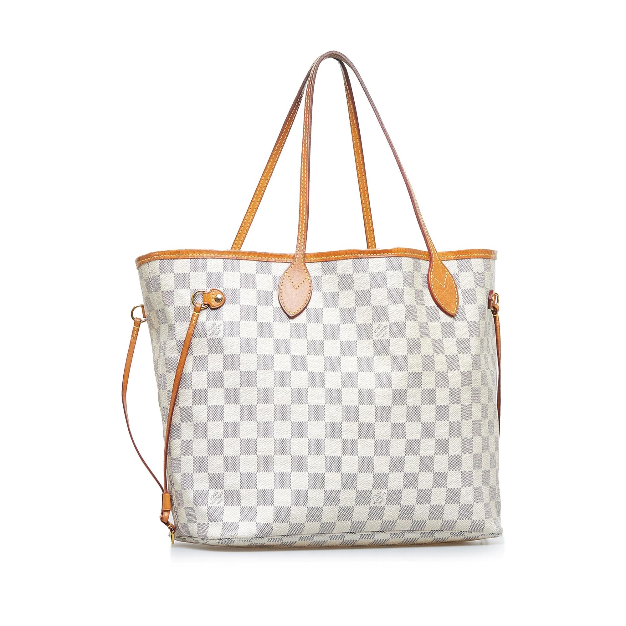 Louis Vuitton Damier Azur Neverfull MM (SHG-pQ1EGp)