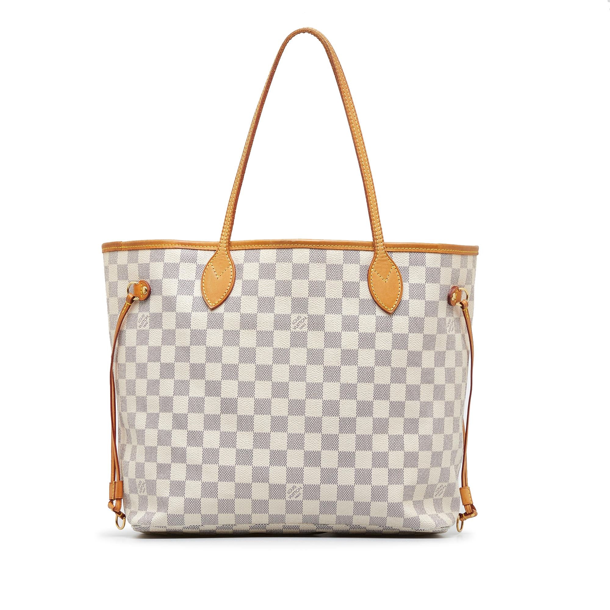 Louis Vuitton Damier Azur Neverfull MM (SHG-fxAfM5)