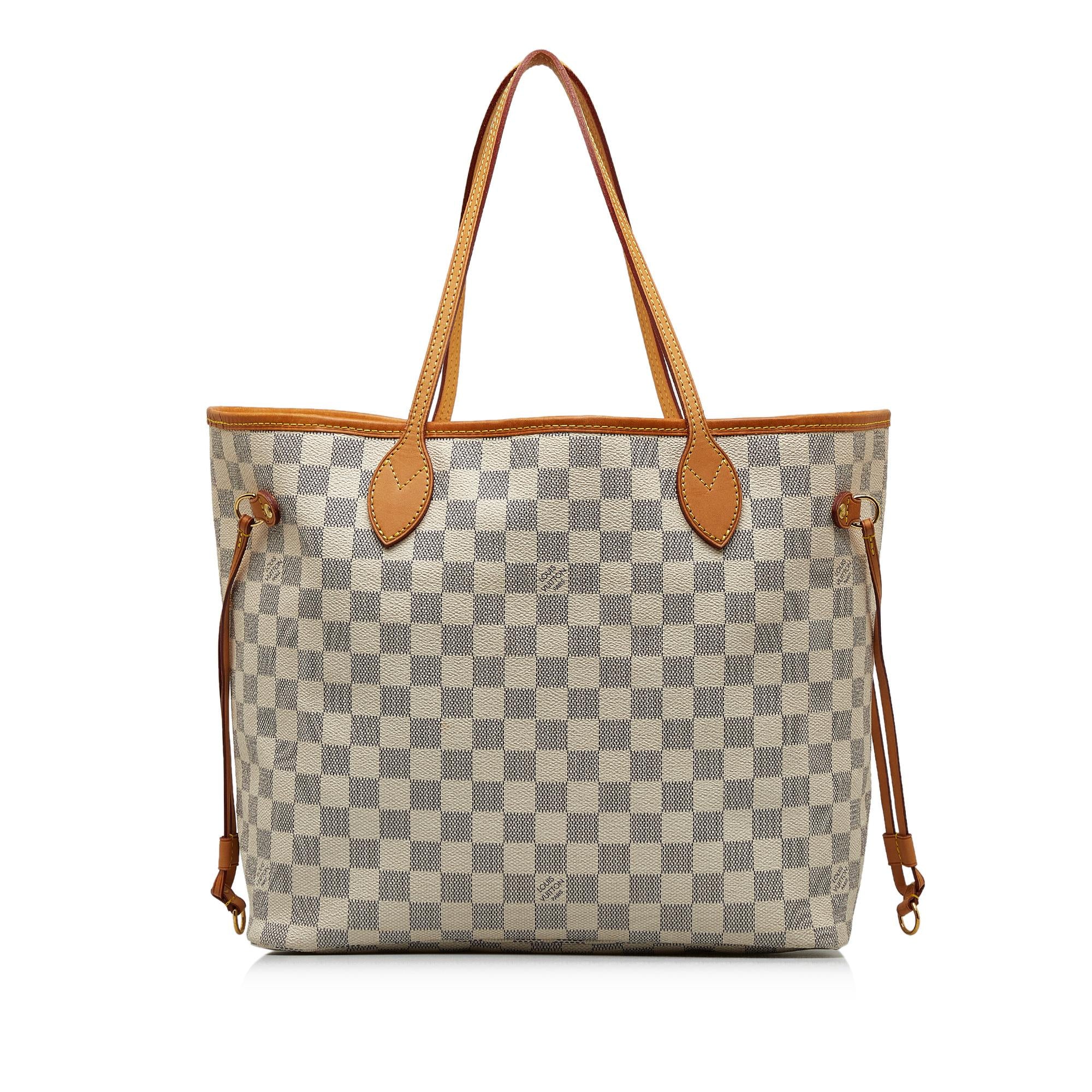 Louis Vuitton Damier Azur Neverfull MM (SHG-Ljgxm5)