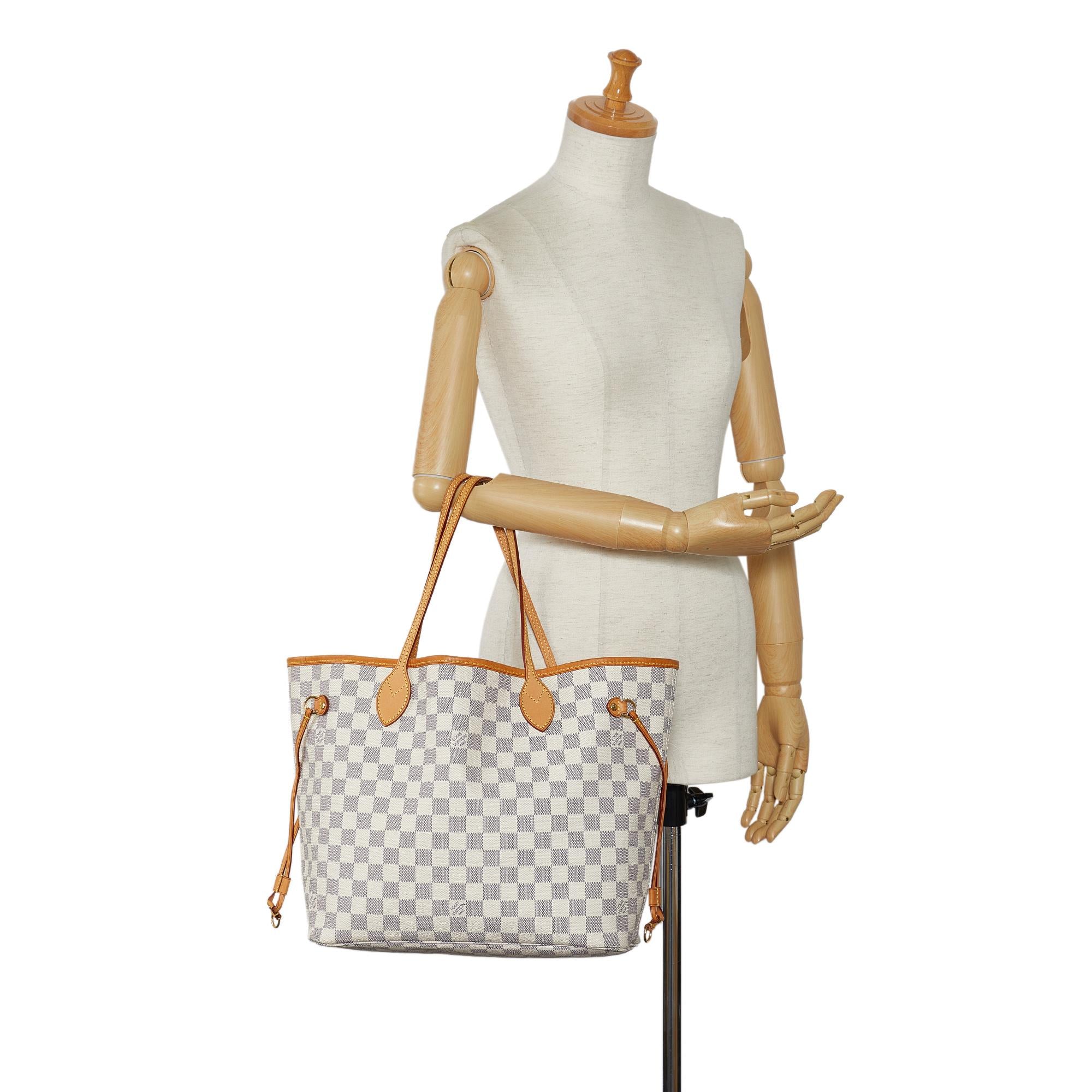 Louis Vuitton Damier Azur Neverfull MM (SHG-Ljgxm5)