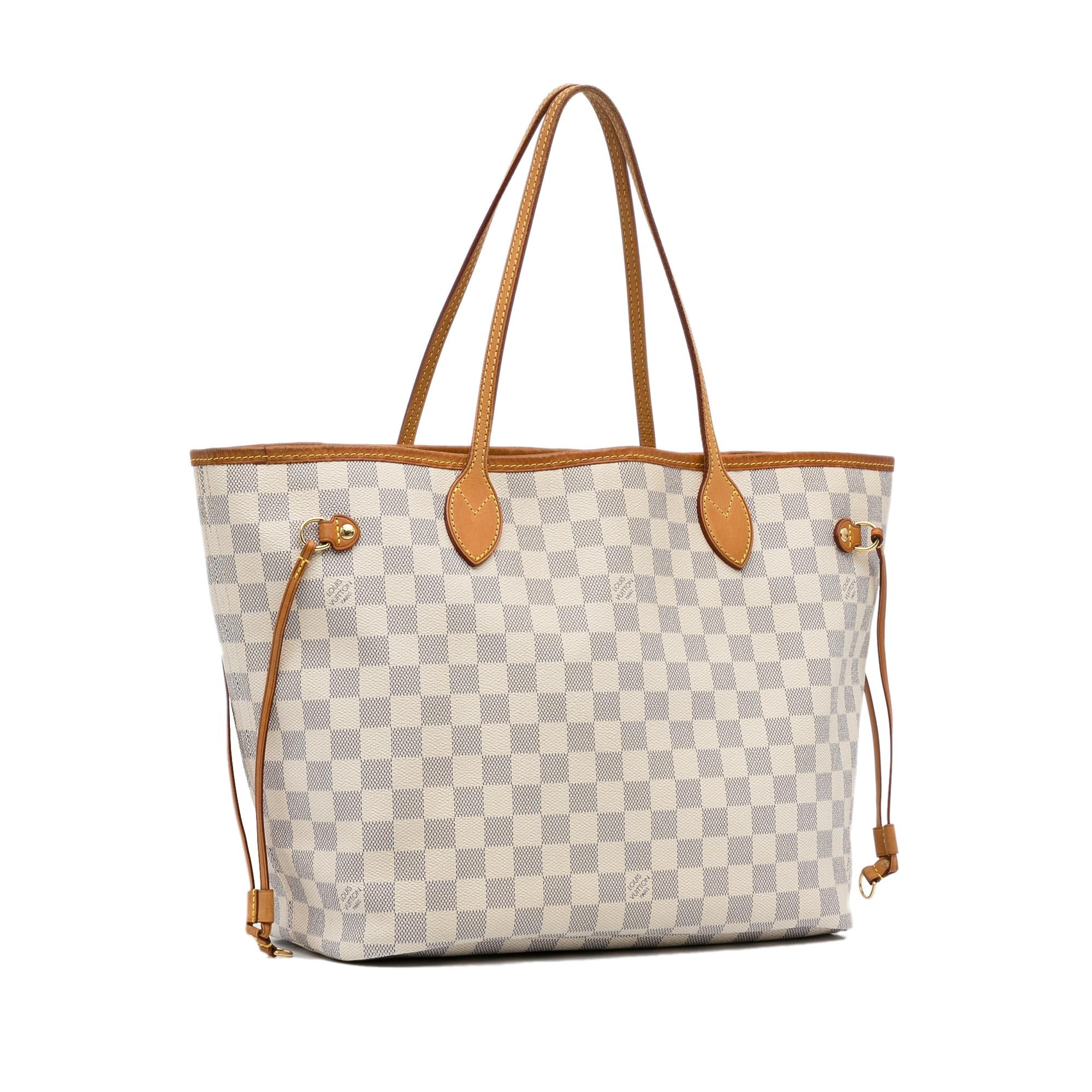 Louis Vuitton Damier Azur Neverfull MM (SHG-MylVWW)