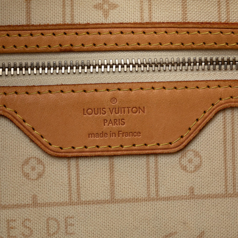 Louis Vuitton Damier Azur Neverfull MM (SHG-th5jKA)
