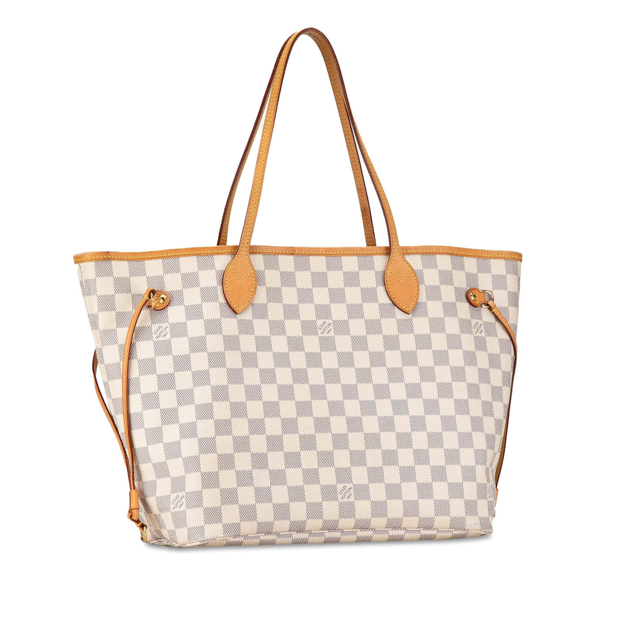 Louis Vuitton Damier Azur Neverfull MM (SHG-J9aUiP)