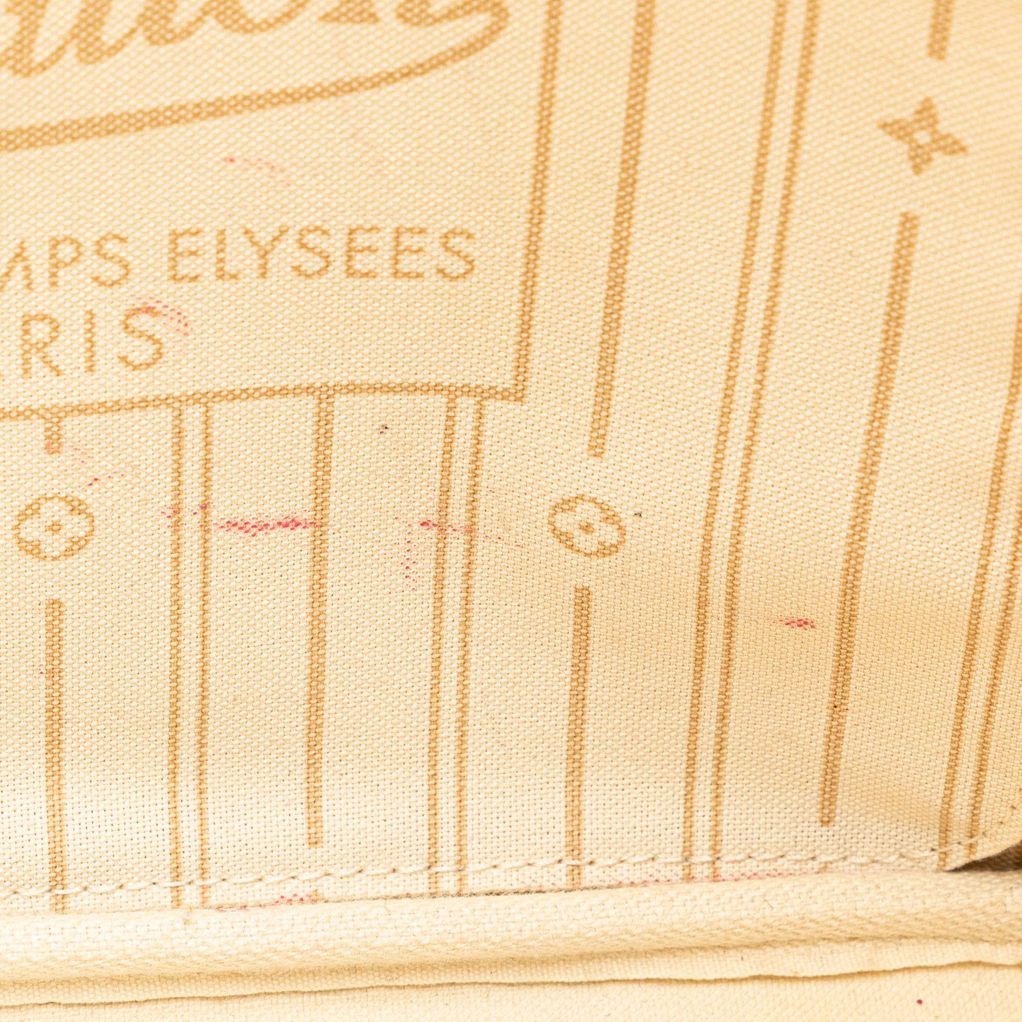 Louis Vuitton Damier Azur Neverfull MM (SHG-MSuHZe)