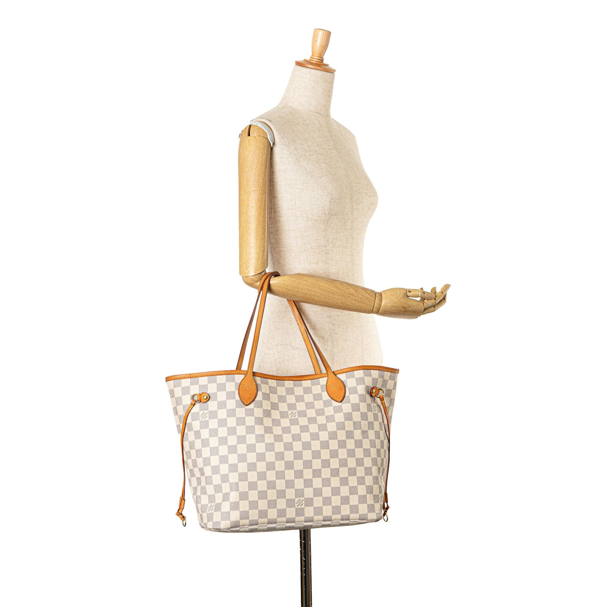 Louis Vuitton Damier Azur Neverfull MM (SHG-MSuHZe)