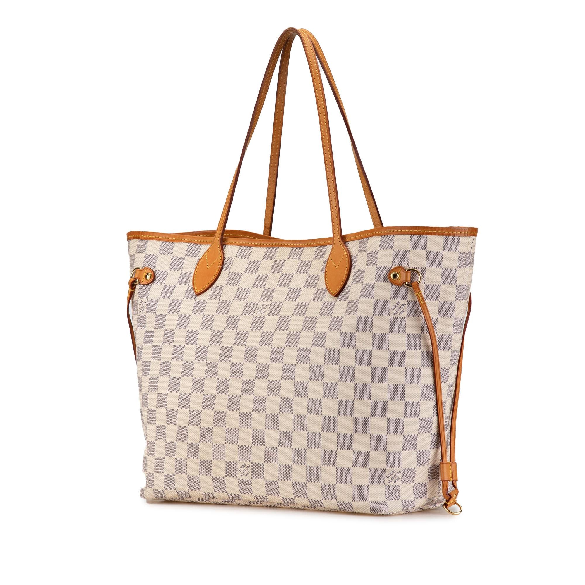 Louis Vuitton Damier Azur Neverfull MM (SHG-MSuHZe)