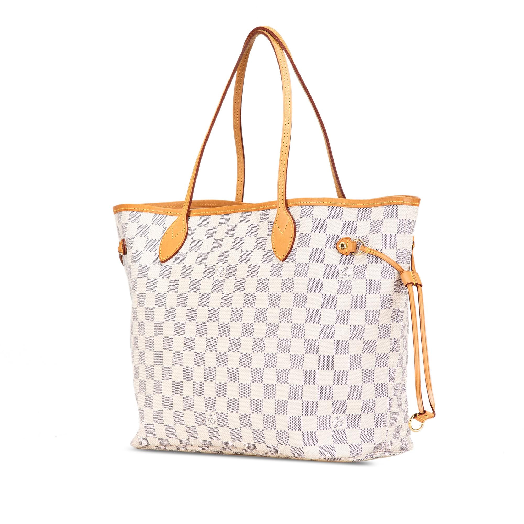 Louis Vuitton Damier Azur Neverfull MM (SHG-4YgNkC)