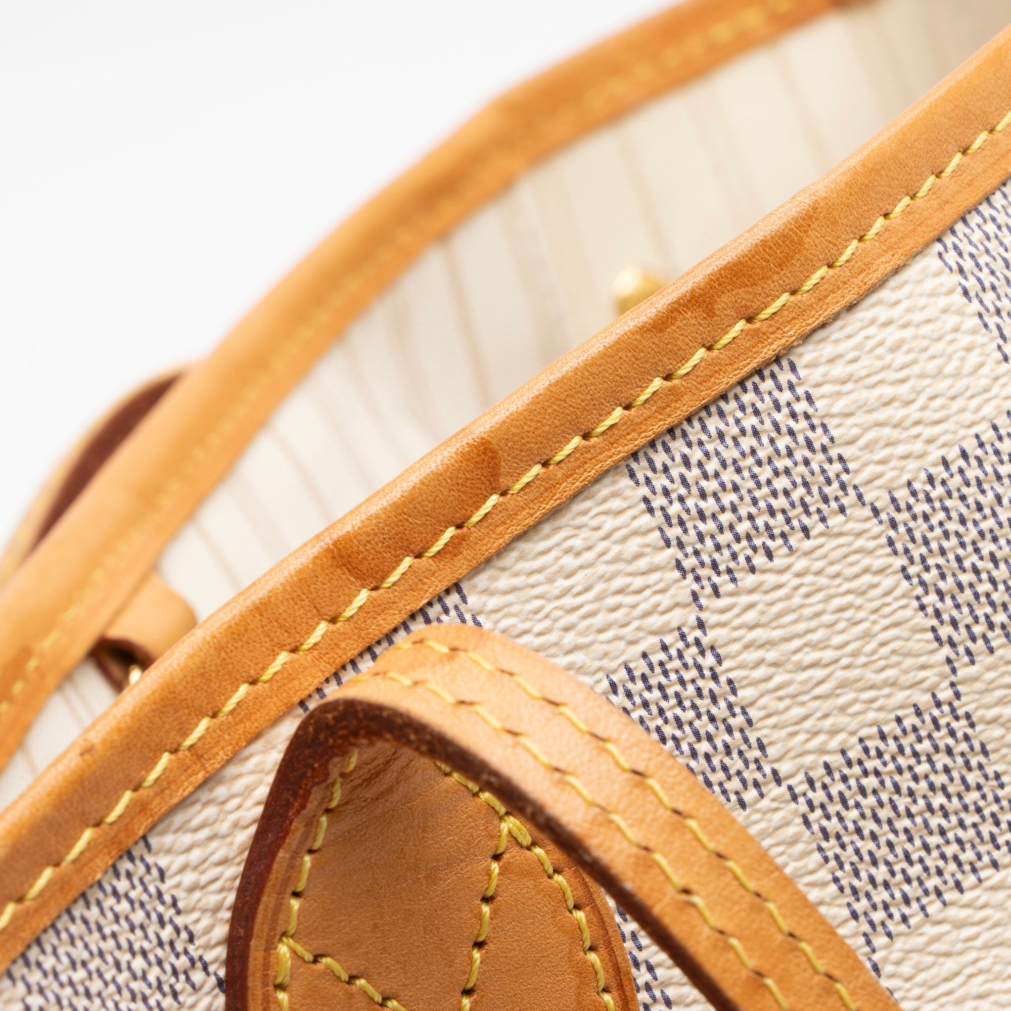 Louis Vuitton Damier Azur Neverfull PM Tote (SHF-oKgnXU)