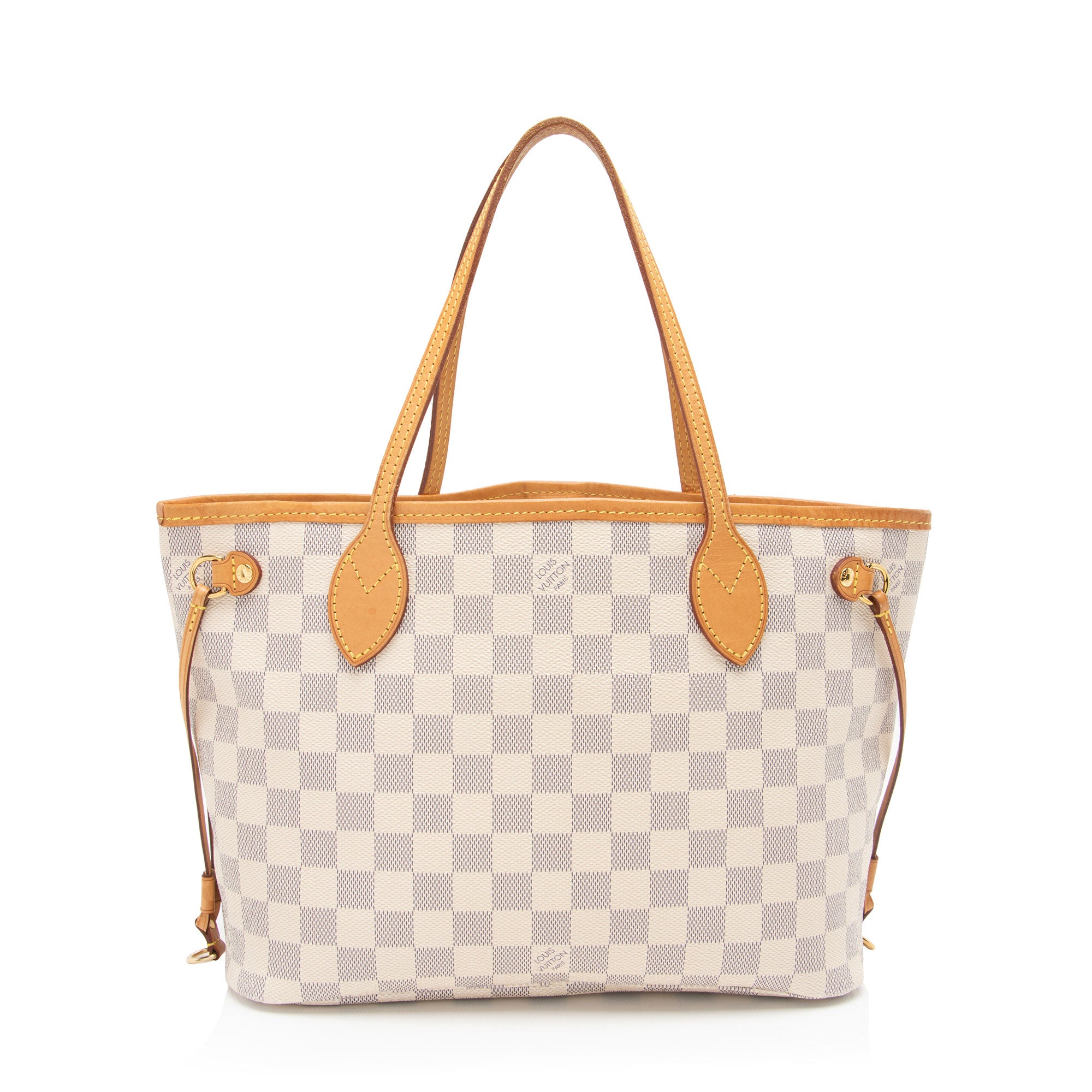 Louis Vuitton Damier Azur Neverfull PM Tote (SHF-oKgnXU)