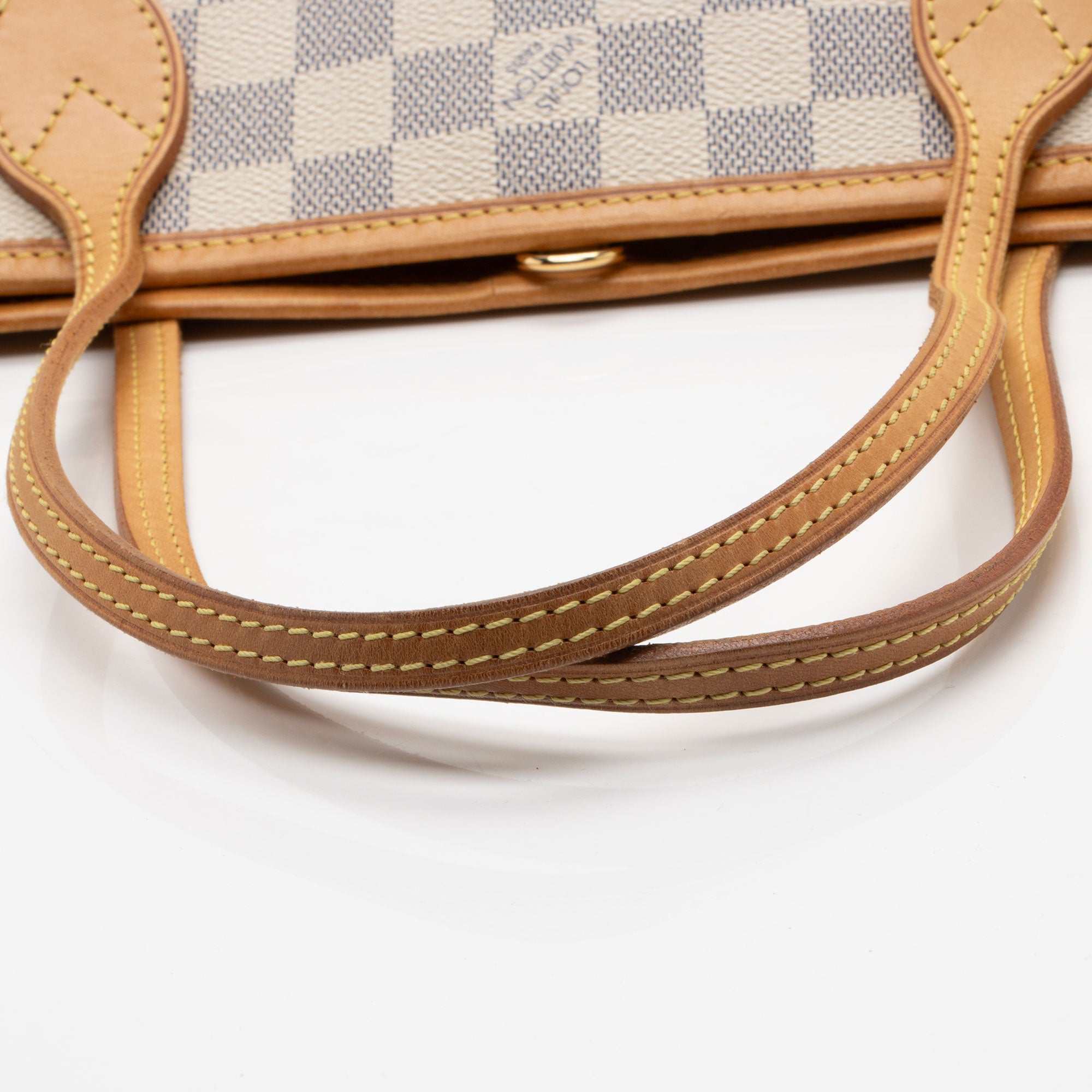 Louis Vuitton Damier Azur Neverfull PM Tote (SHF-DxgmLJ)