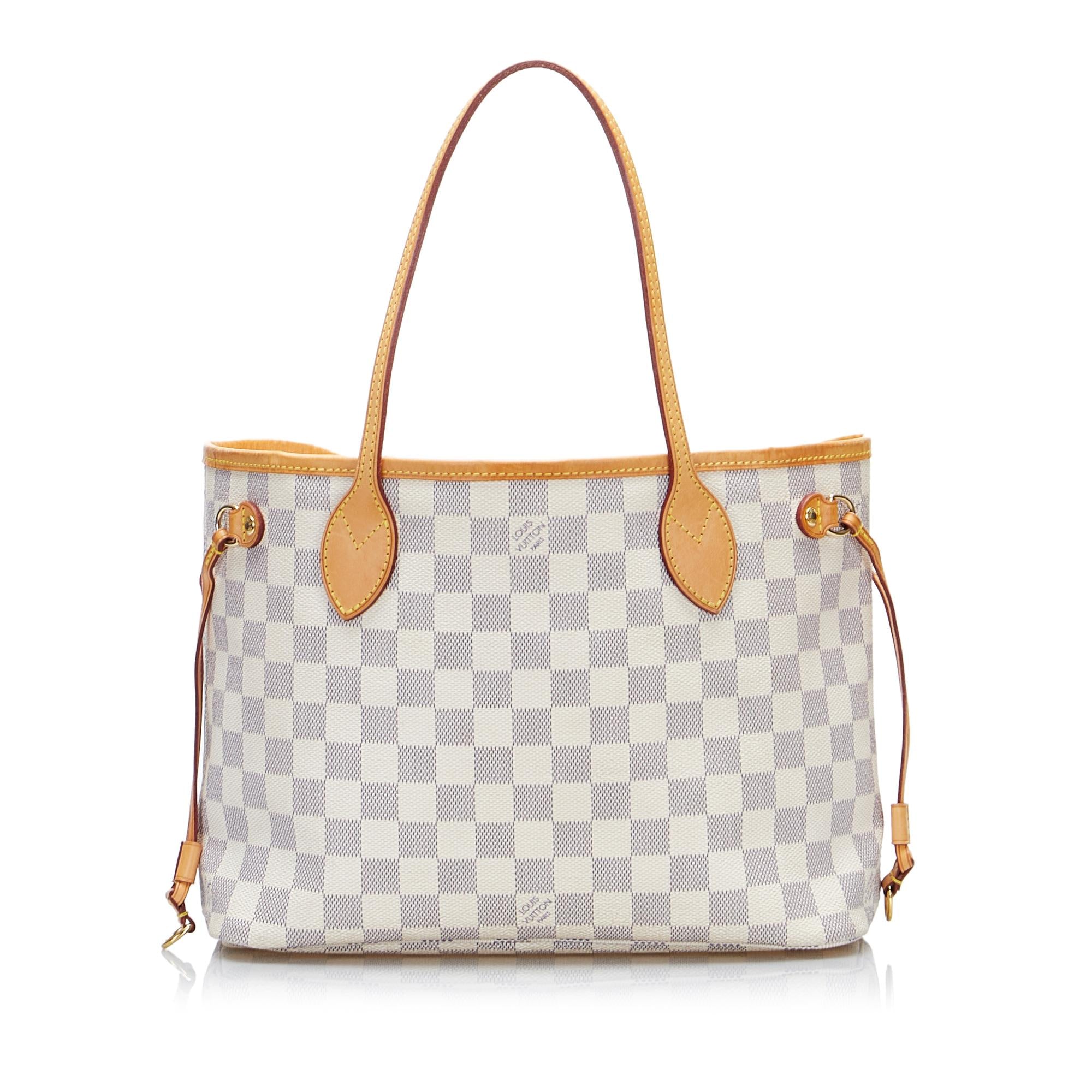 Louis Vuitton Damier Azur Neverfull PM (SHG-MxHhda)