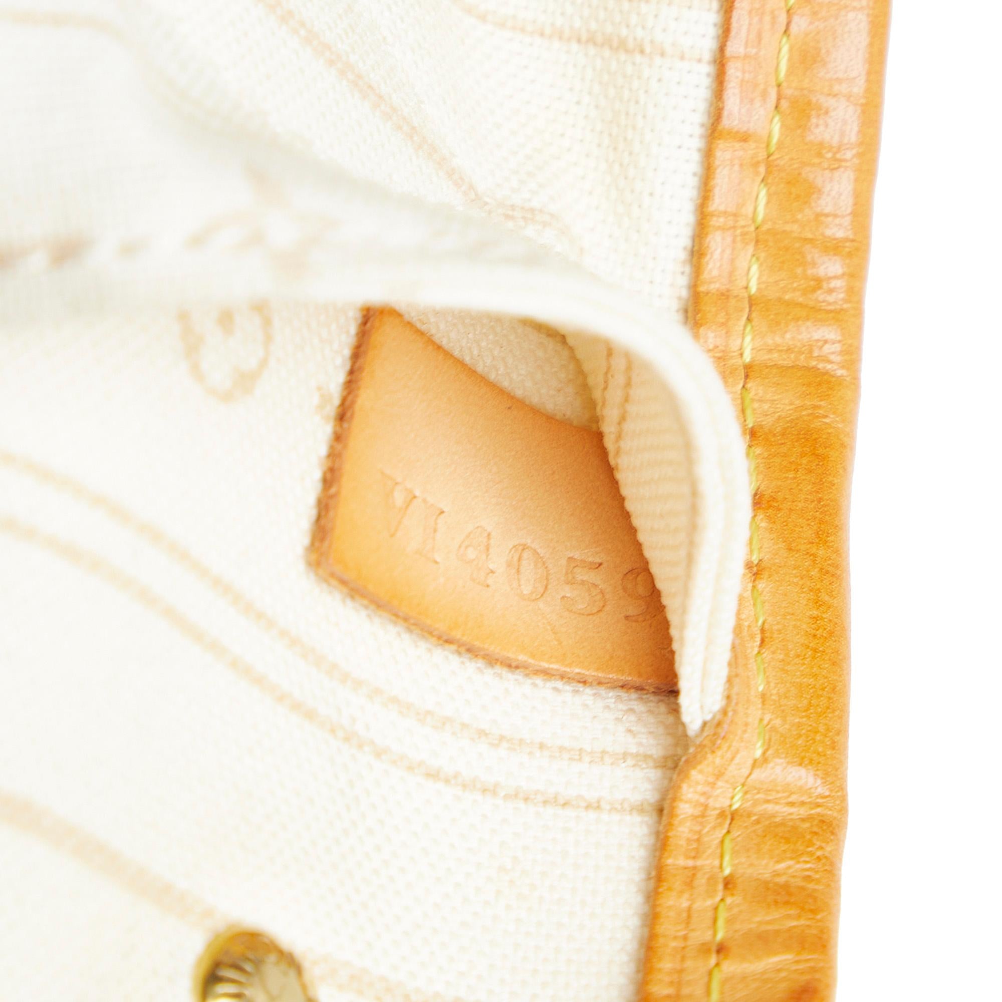 Louis Vuitton Damier Azur Neverfull PM (SHG-NOynW3)