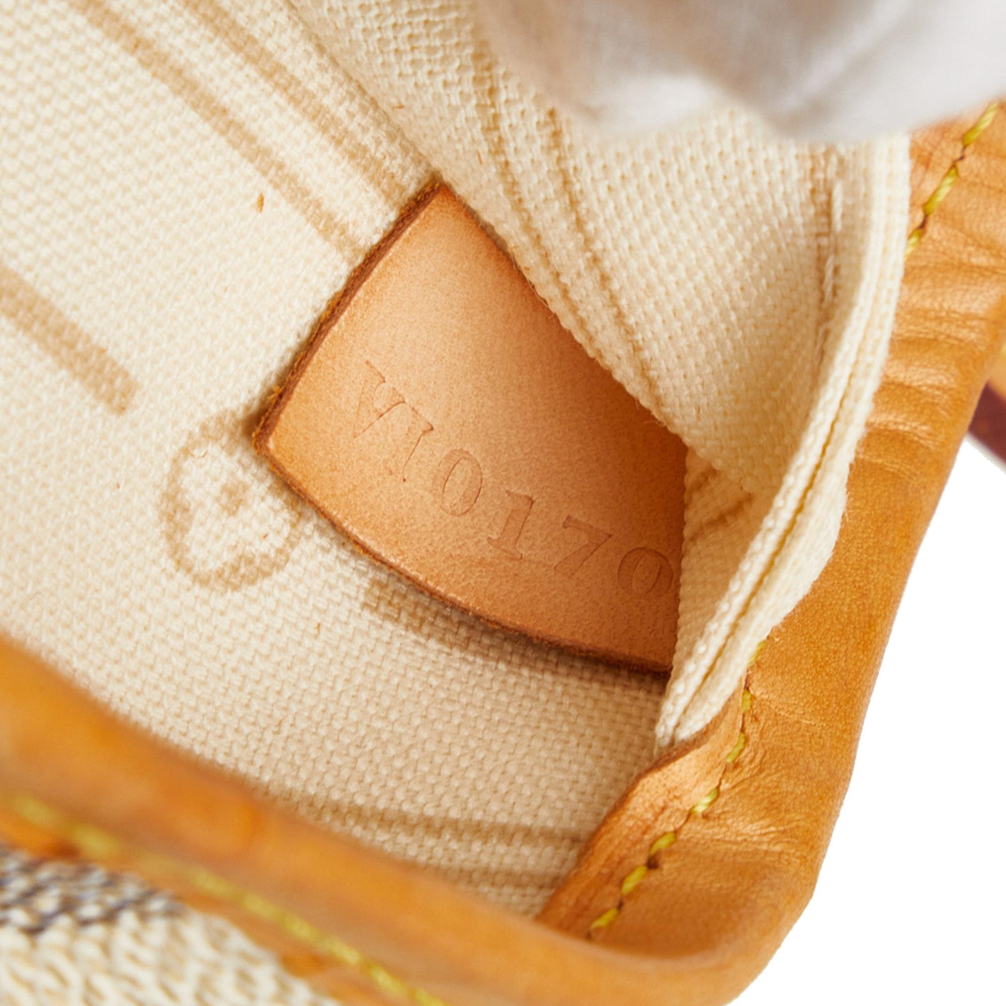 Louis Vuitton Damier Azur Neverfull PM (SHG-Mu7SY6)