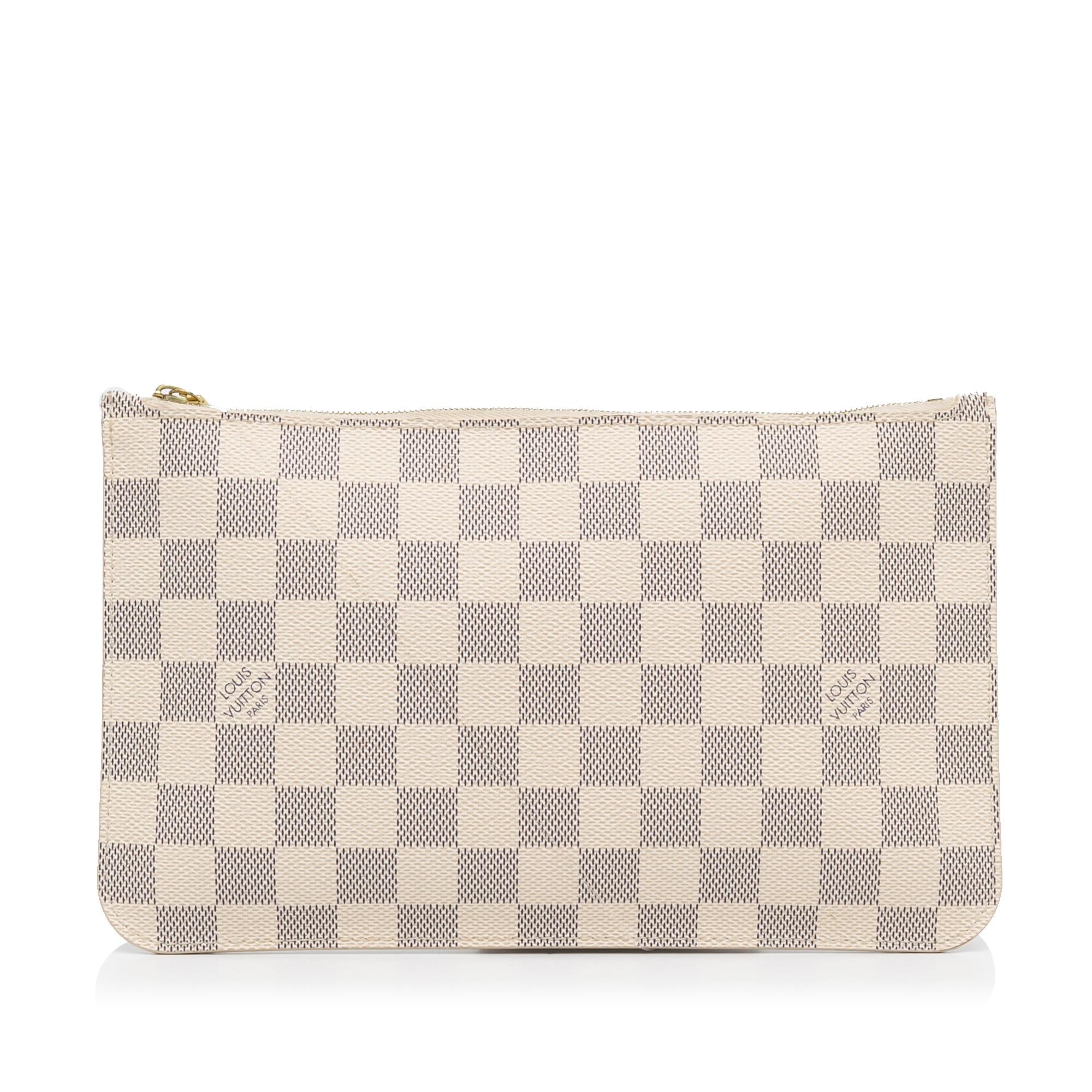 Louis Vuitton Damier Azur Neverfull Pochette (SHG-VX7xaS)