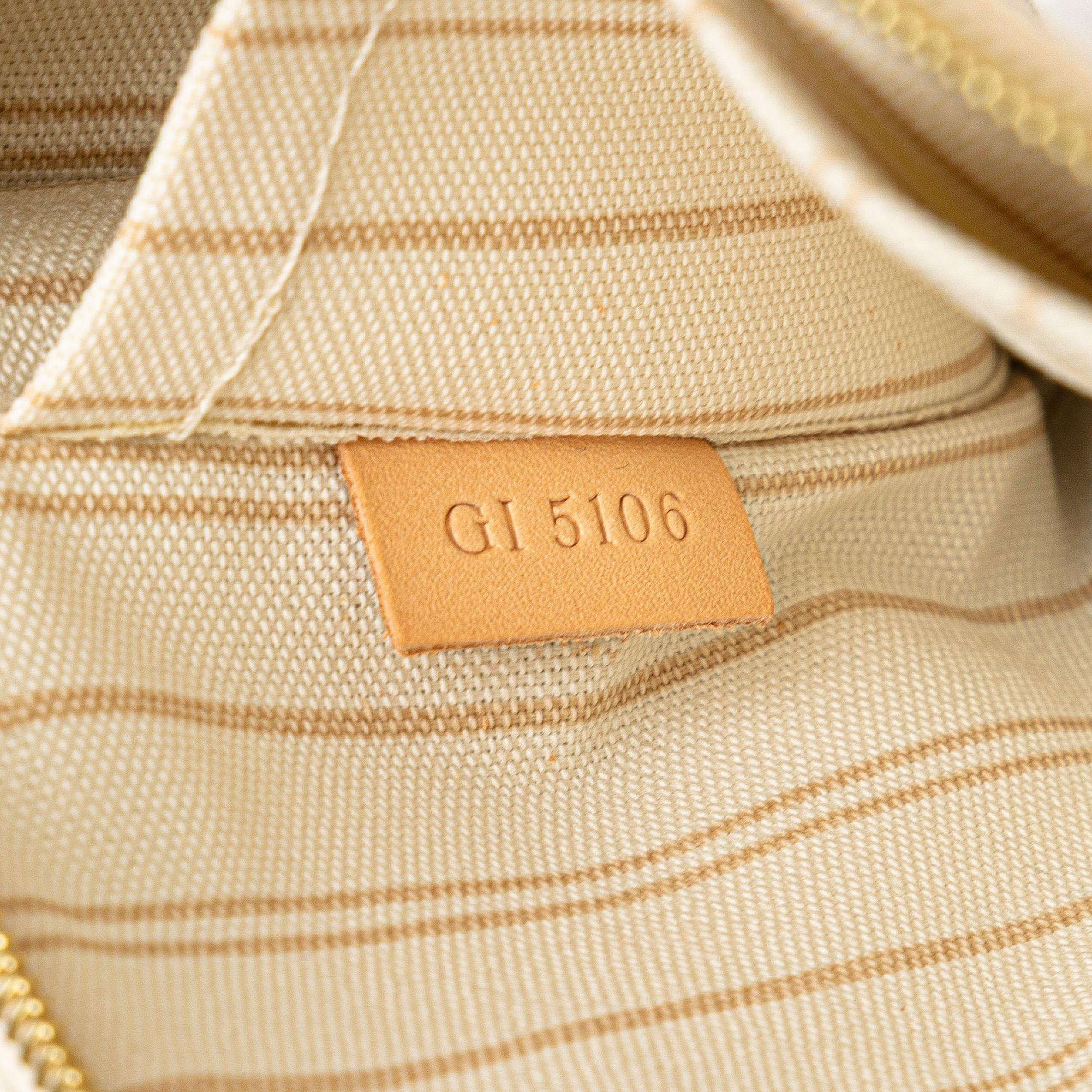 Louis Vuitton Damier Azur Neverfull Pouch MM