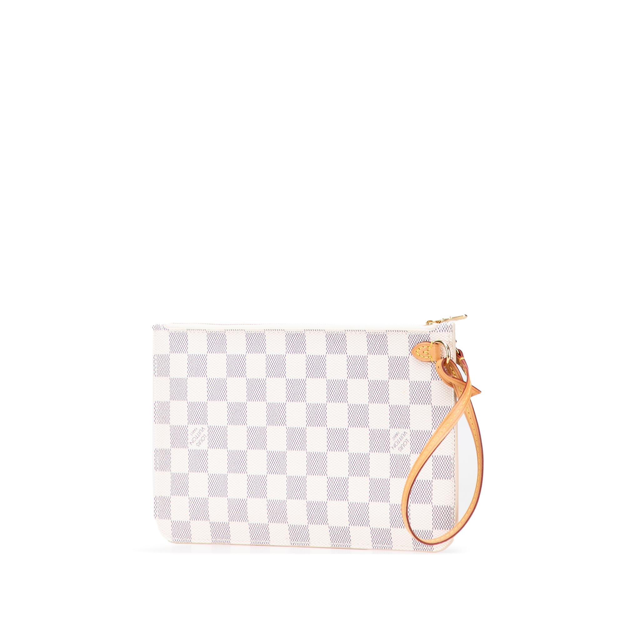 Louis Vuitton Damier Azur Neverfull Pouch MM