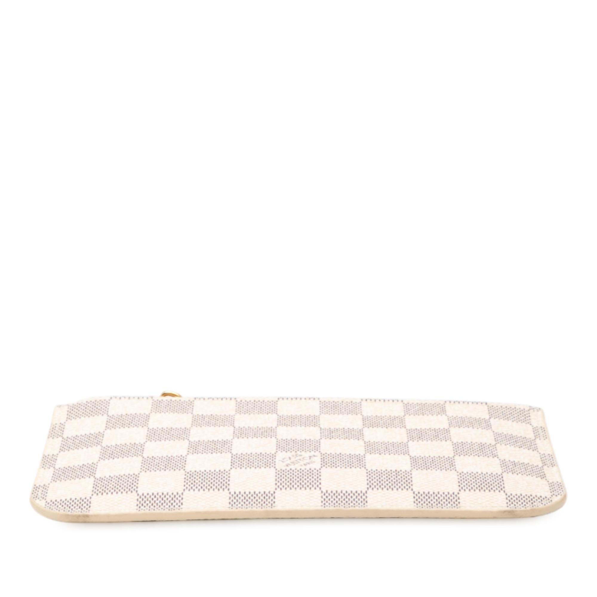 Louis Vuitton Damier Azur Neverfull Pouch PM