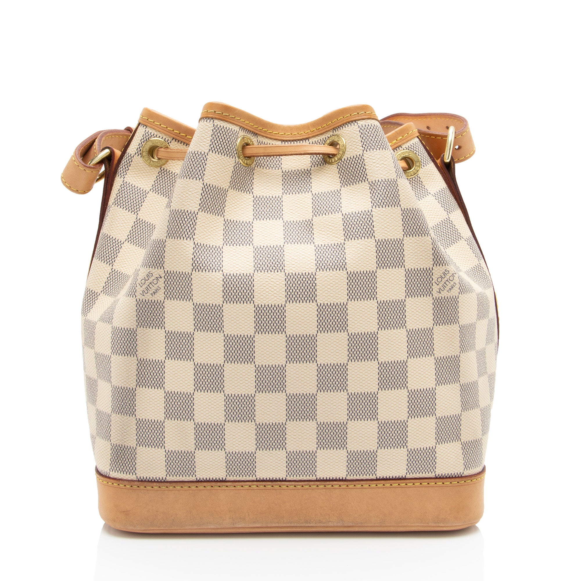 Louis Vuitton Damier Azur Noe BB Bucket Bag (SHF-rk9lnv)