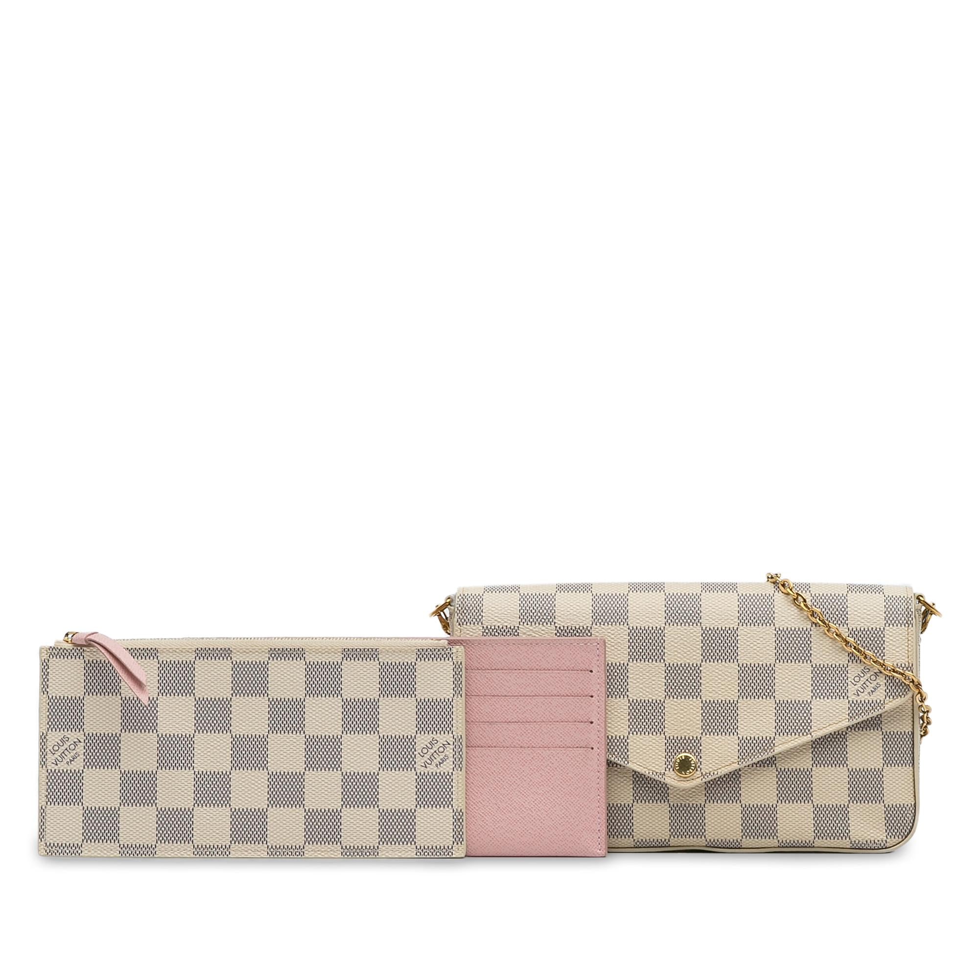 Louis Vuitton Damier Azur Pochette Felicie (SHG-4bbF2F)