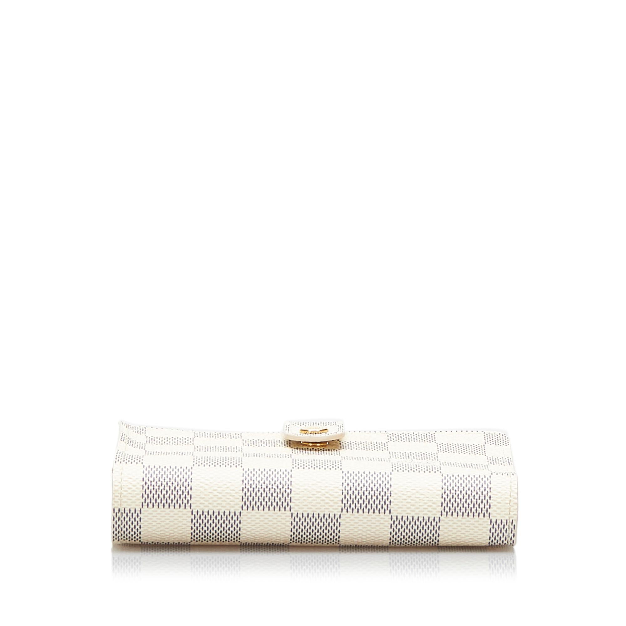 Louis Vuitton Damier Azur Portefeuille Viennois Wallet (SHG-Qi5kn0)