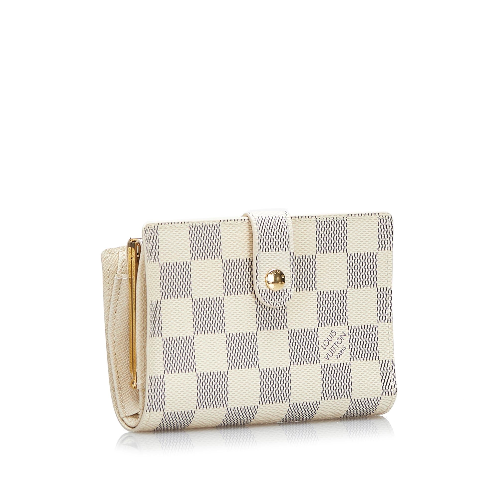 Louis Vuitton Damier Azur Portefeuille Viennois Wallet (SHG-Qi5kn0)
