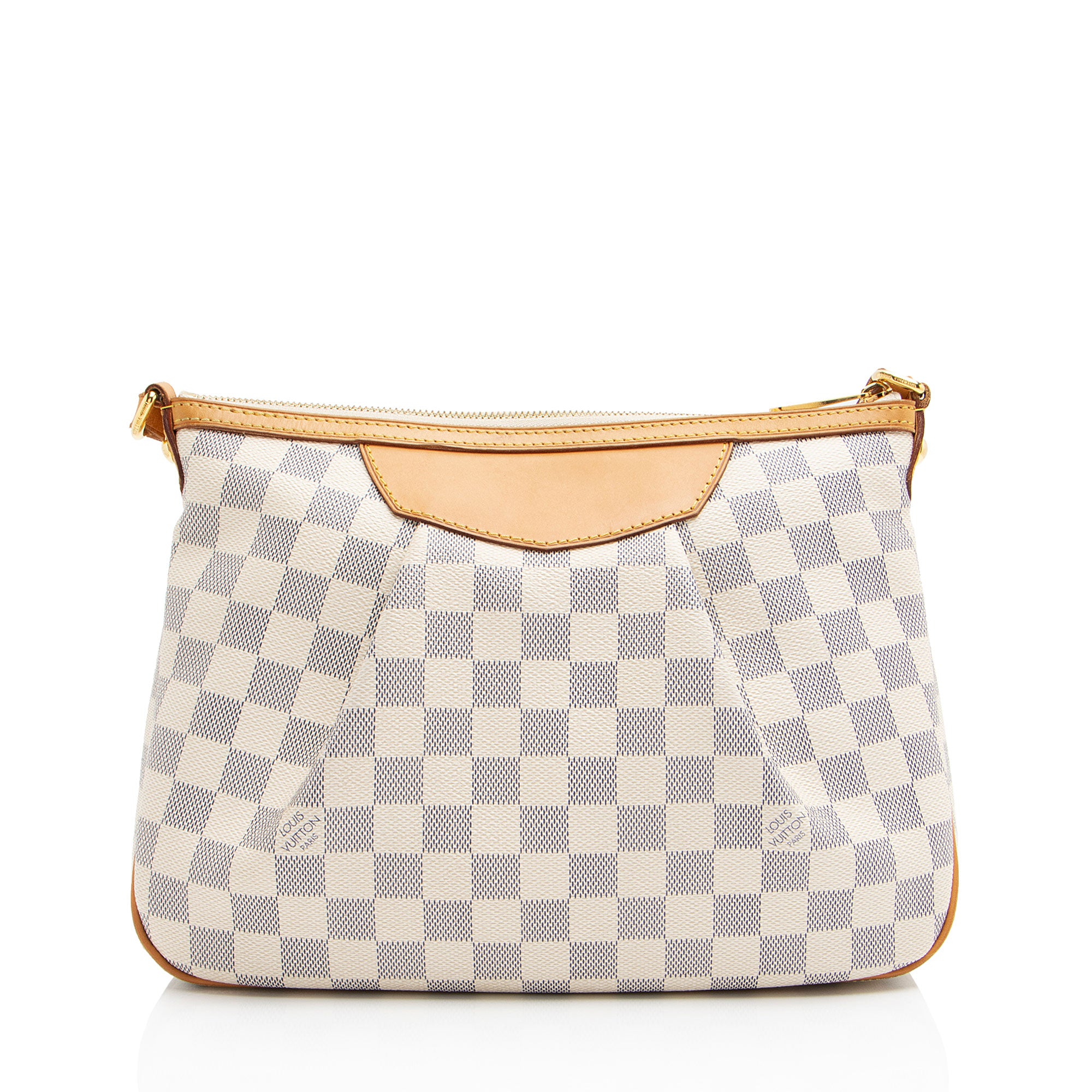 Louis Vuitton Damier Azur Siracusa PM Shoulder Bag (SHF-3IxoAb)