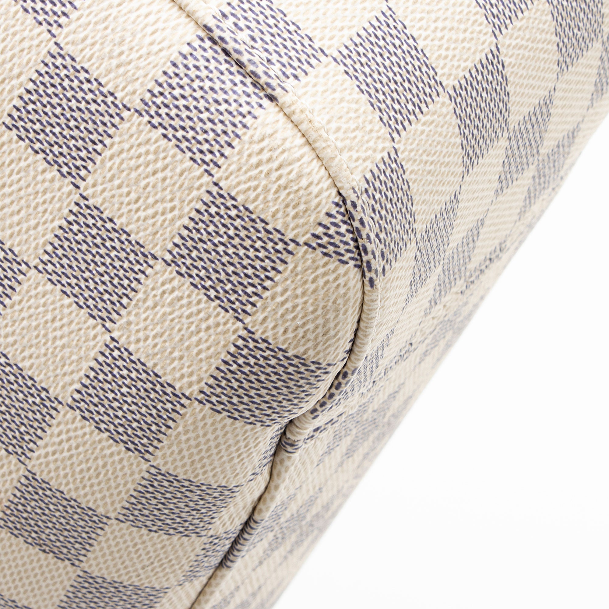Louis Vuitton Damier Azur Slouchy MM Shoulder Bag