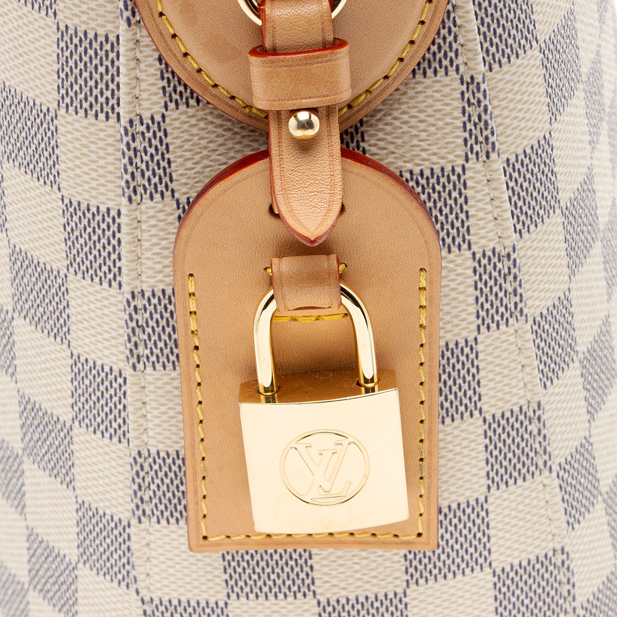 Louis Vuitton Damier Azur Slouchy MM Shoulder Bag