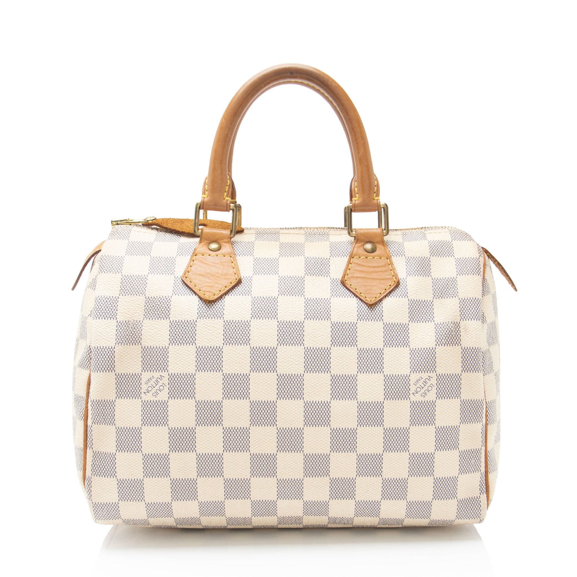Louis Vuitton Damier Azur Speedy 25 Satchel