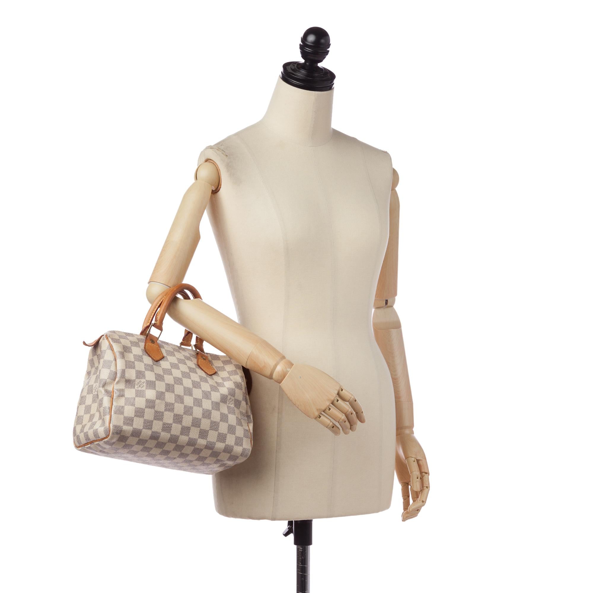 Louis Vuitton Damier Azur Speedy 25 (SHG-c3ot26)