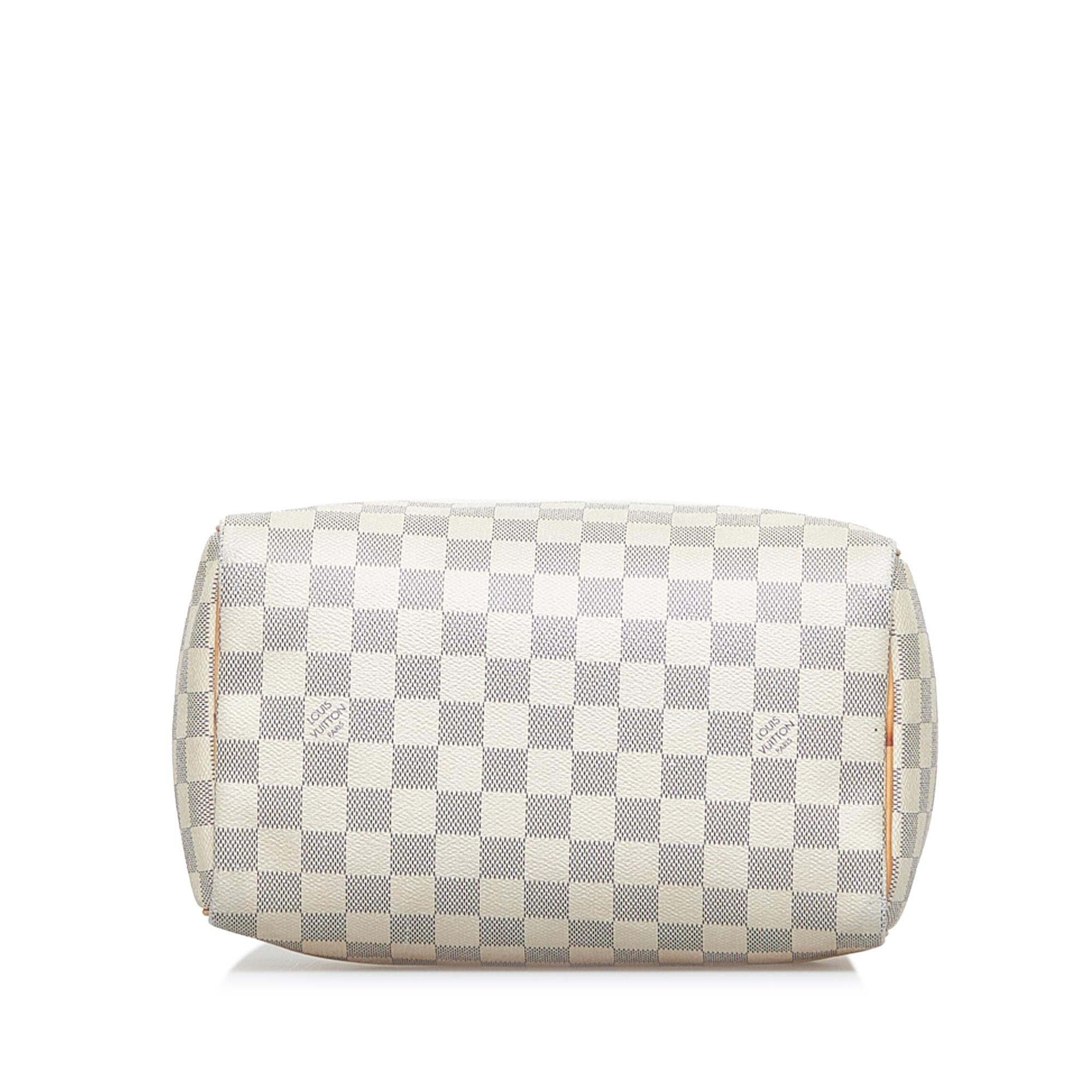 Louis Vuitton Damier Azur Speedy 25 (SHG-vbMjfT)