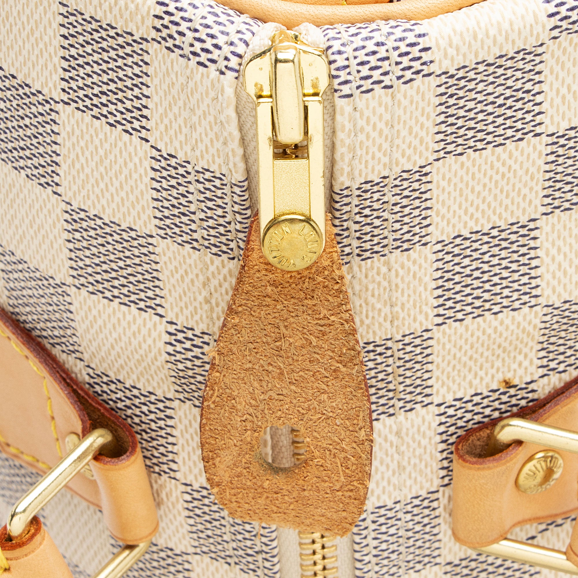 Louis Vuitton Damier Azur Speedy 30 Satchel (SHF-hK0BKQ)