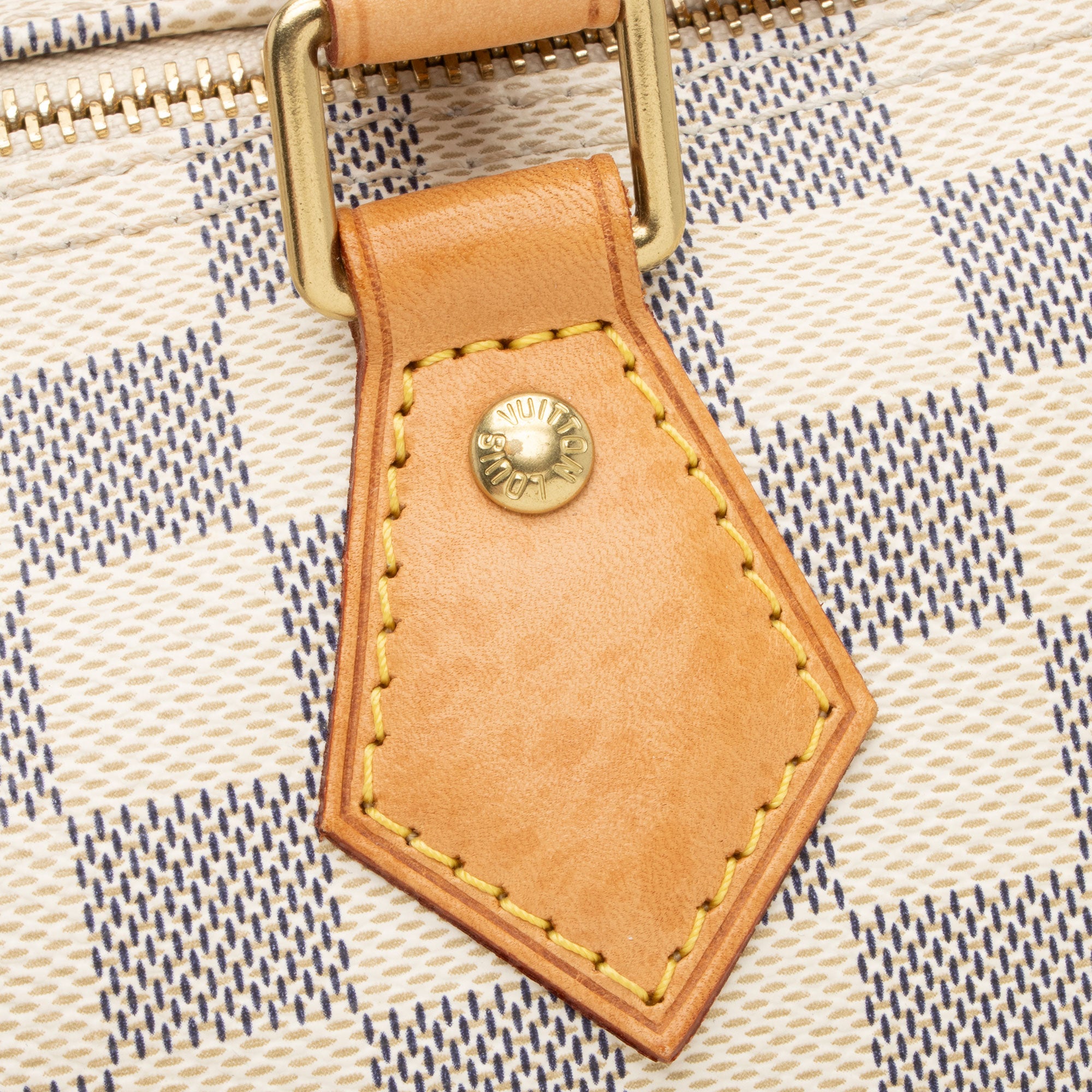 Louis Vuitton Damier Azur Speedy 30 Satchel (SHF-EEbbxa)