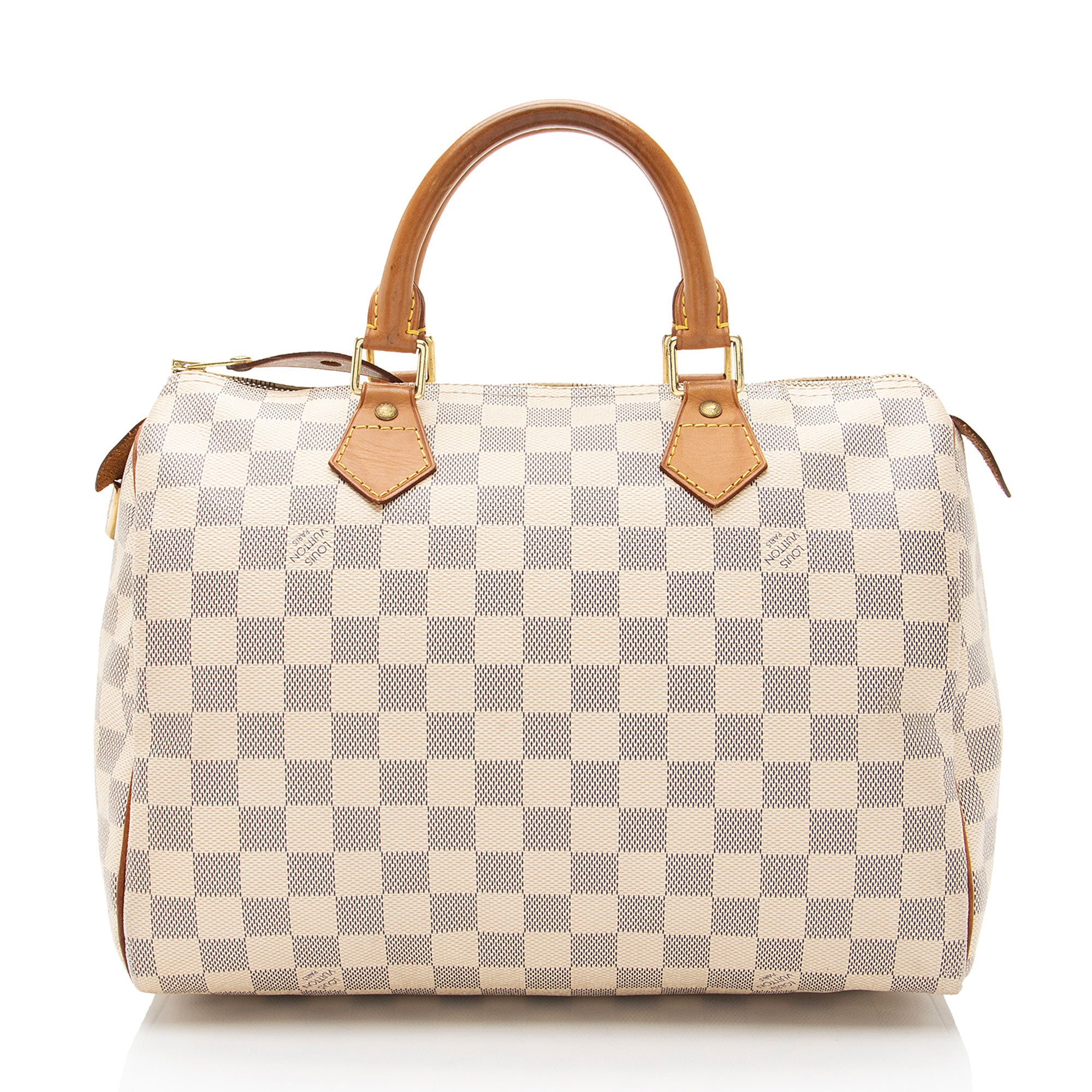 Louis Vuitton Damier Azur Speedy 30 Satchel