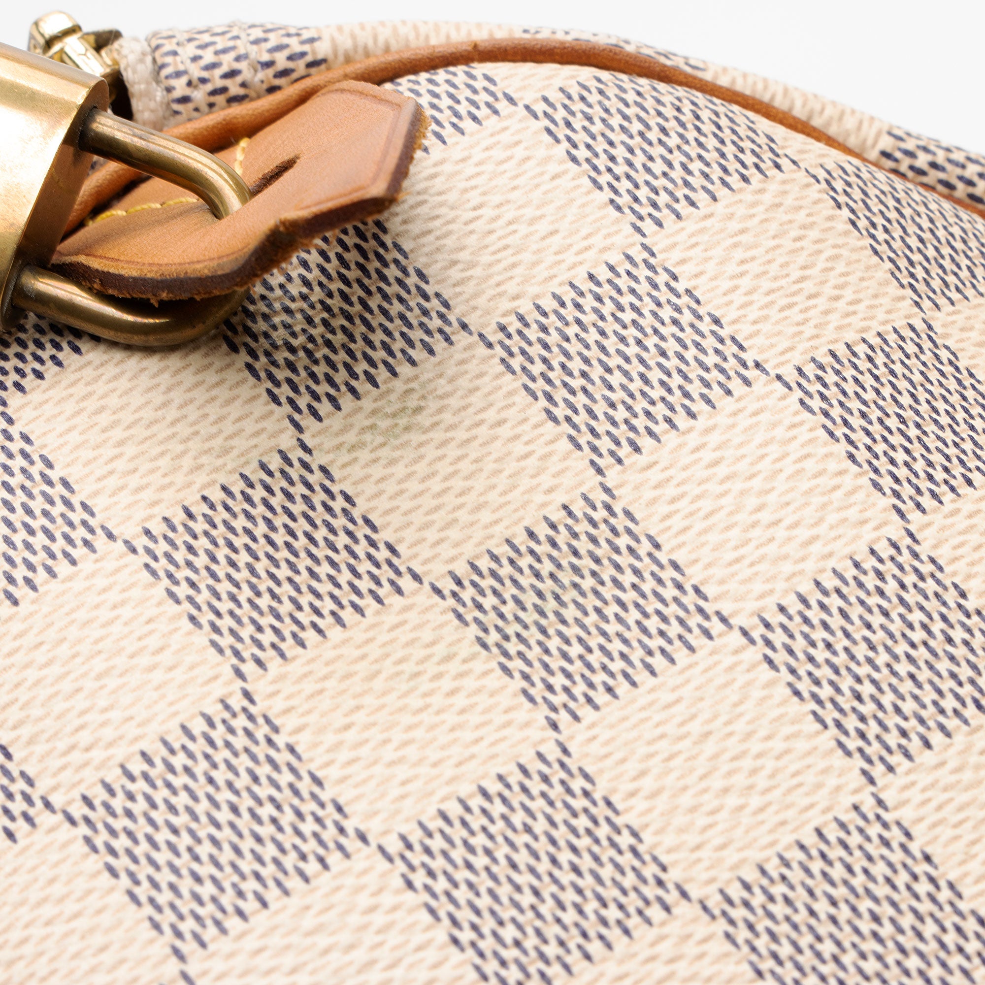 Louis Vuitton Damier Azur Speedy 30 Satchel