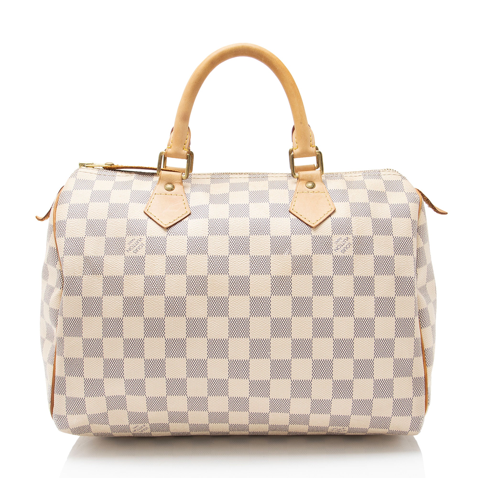 Louis Vuitton Damier Azur Speedy 30 Satchel