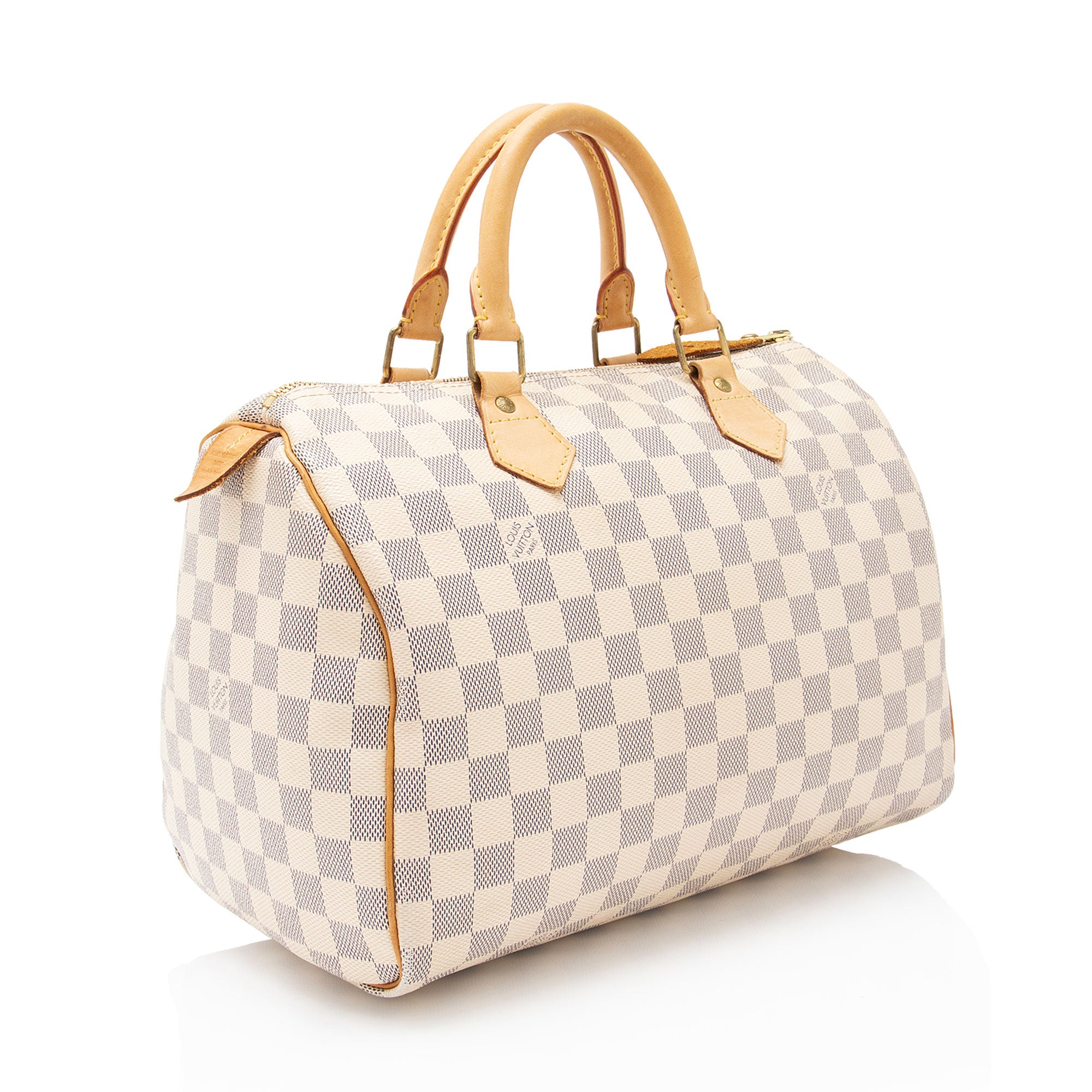 Louis Vuitton Damier Azur Speedy 30 Satchel