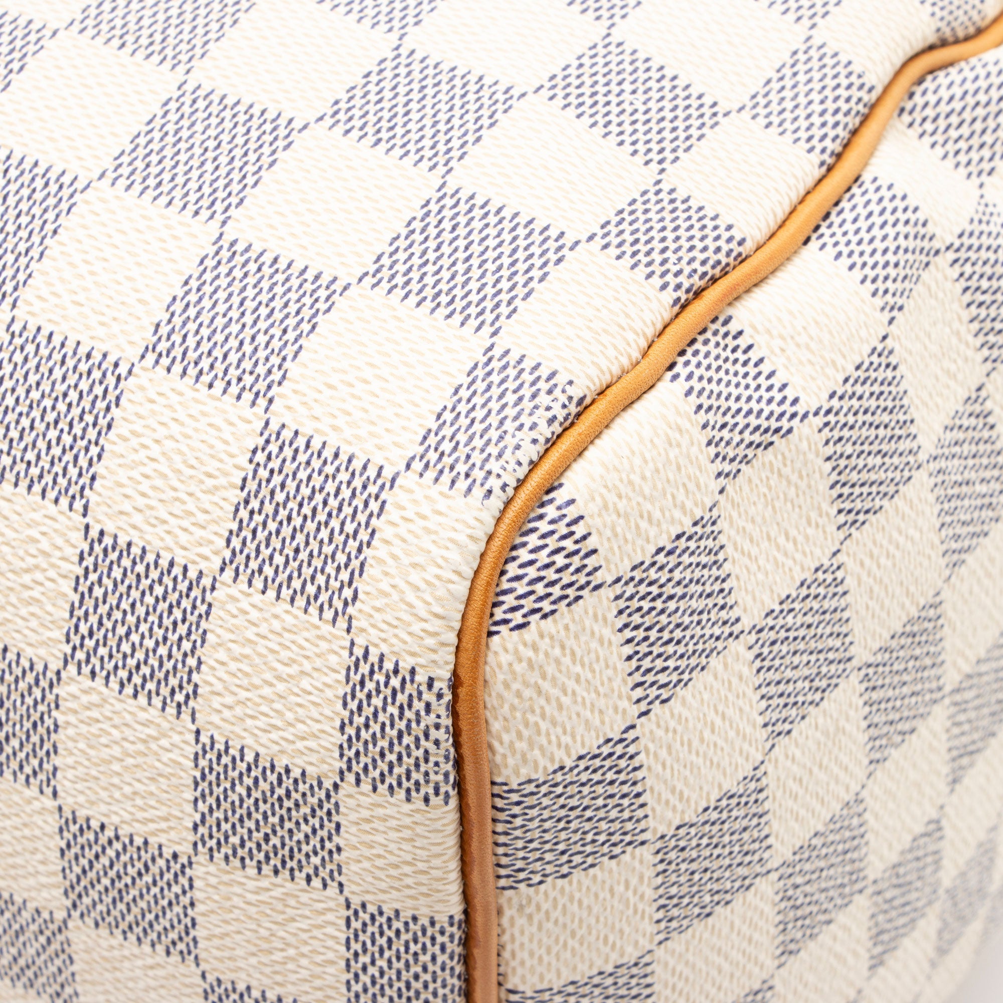 Louis Vuitton Damier Azur Speedy 30 Satchel