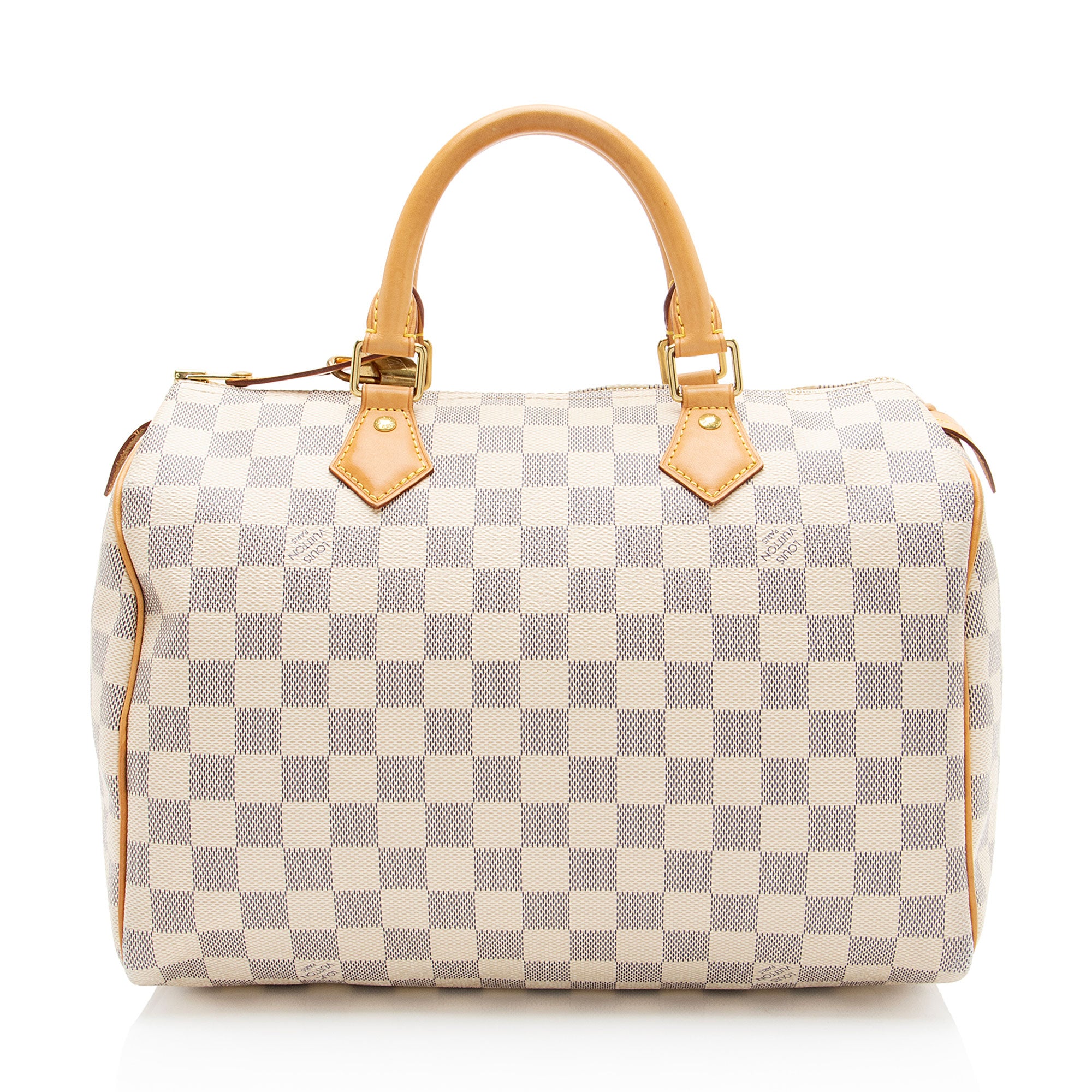 Louis Vuitton Damier Azur Speedy 30 Satchel