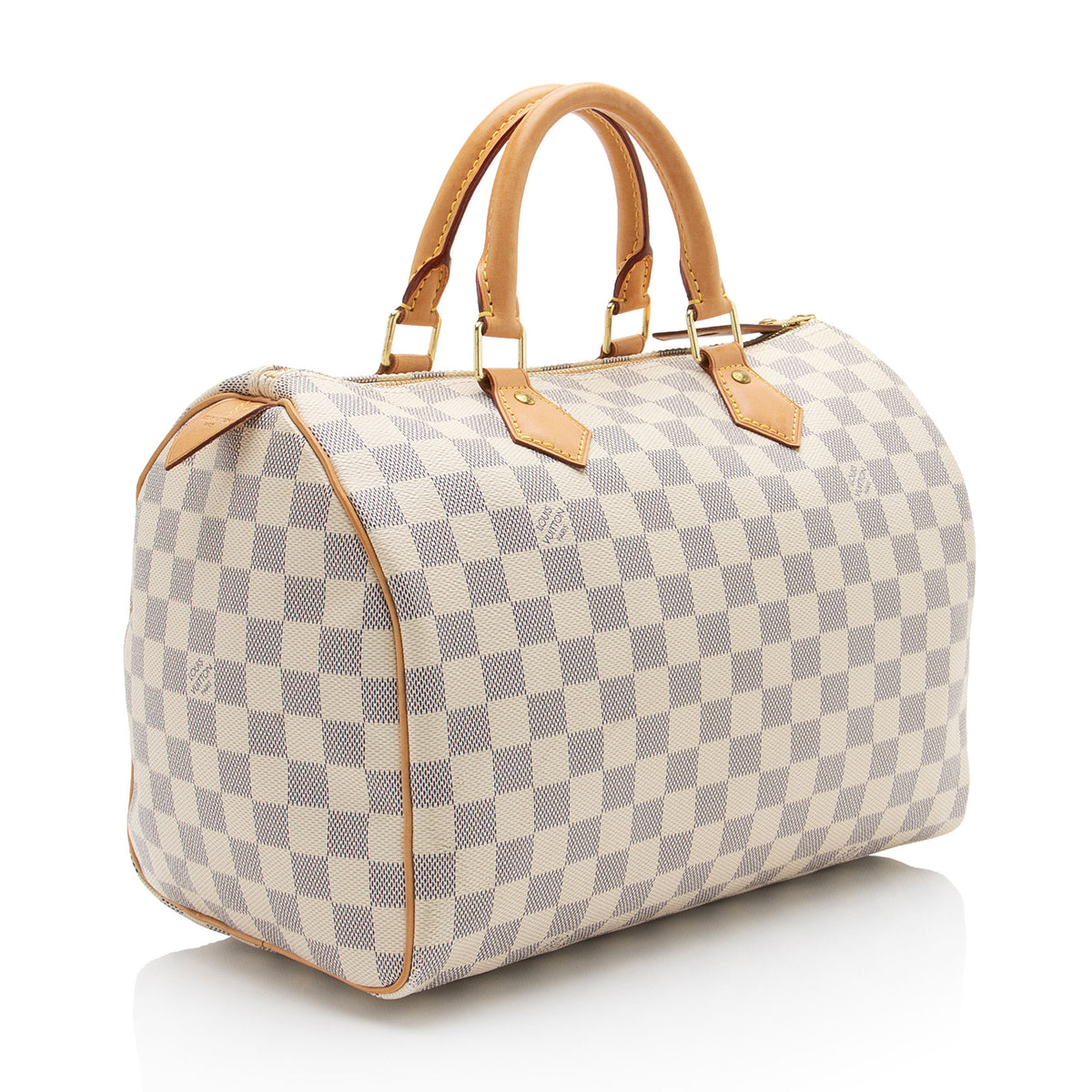 Louis Vuitton Damier Azur Speedy 30 Satchel