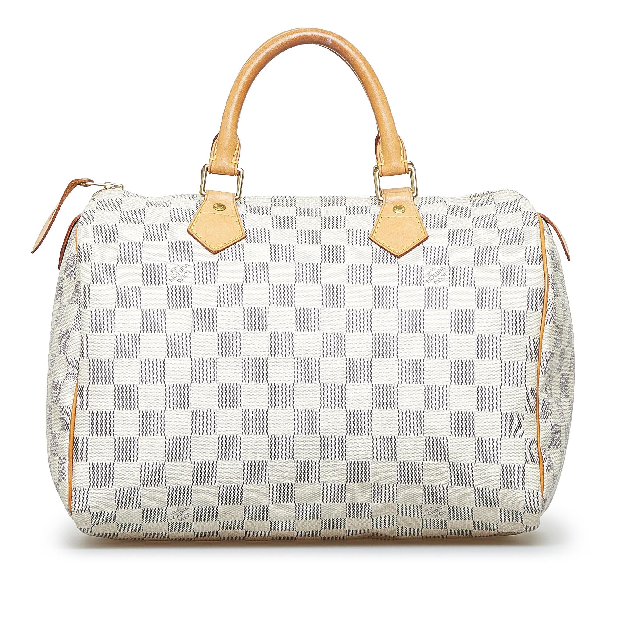 Louis Vuitton Damier Azur Speedy 30 (SHG-HUrC3l)