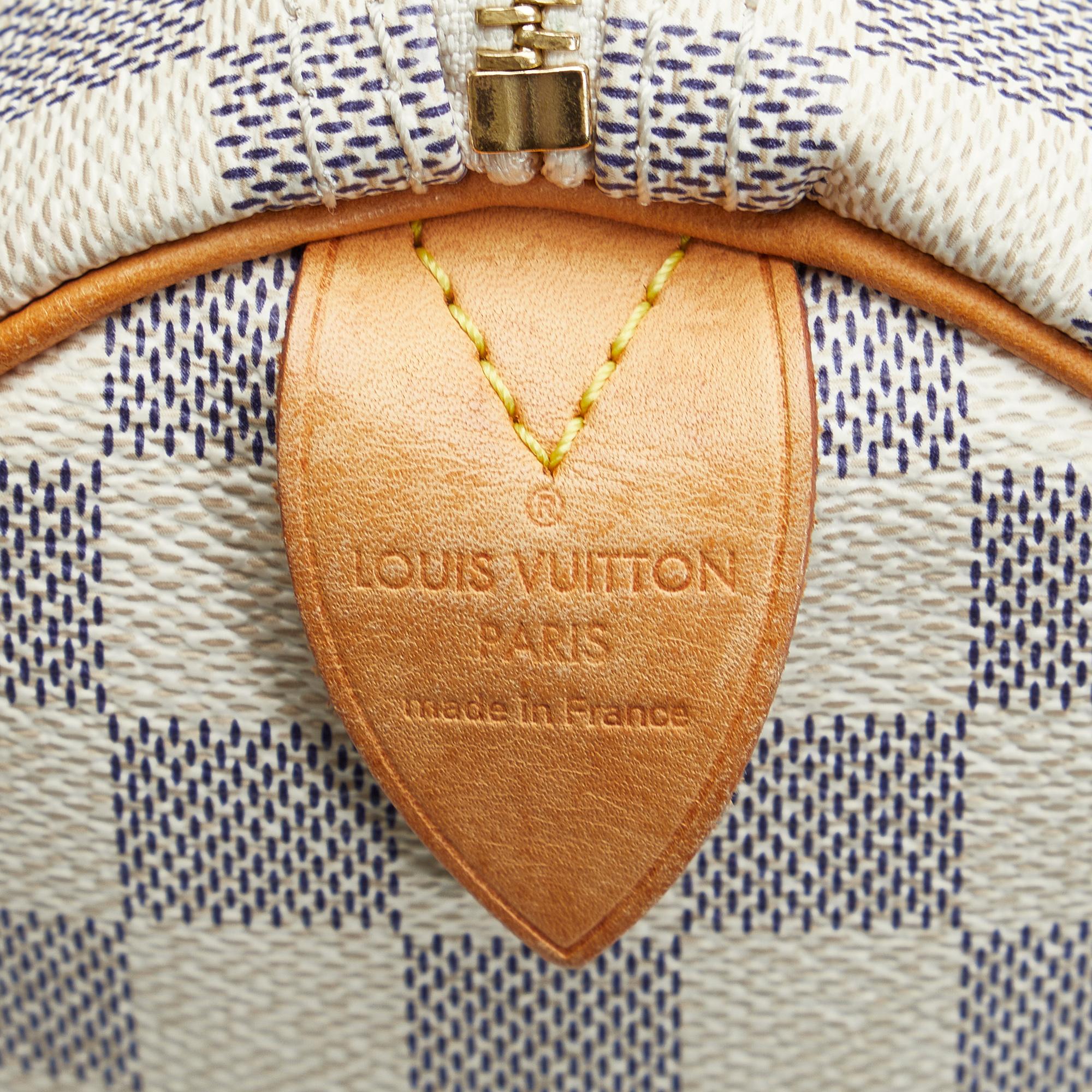 Louis Vuitton Damier Azur Speedy 30 (SHG-HUrC3l)