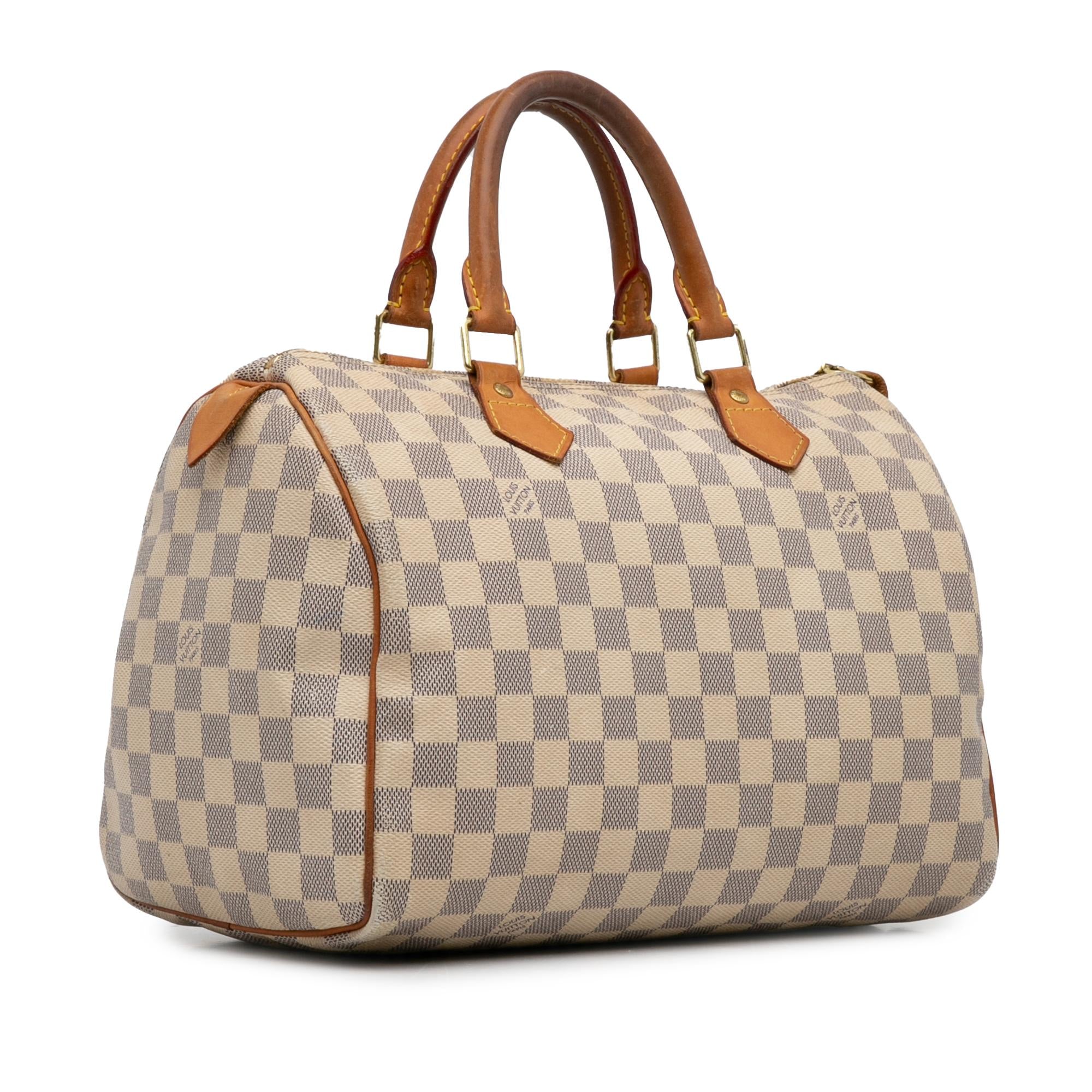 Louis Vuitton Damier Azur Speedy 30 (SHG-VRFINs)