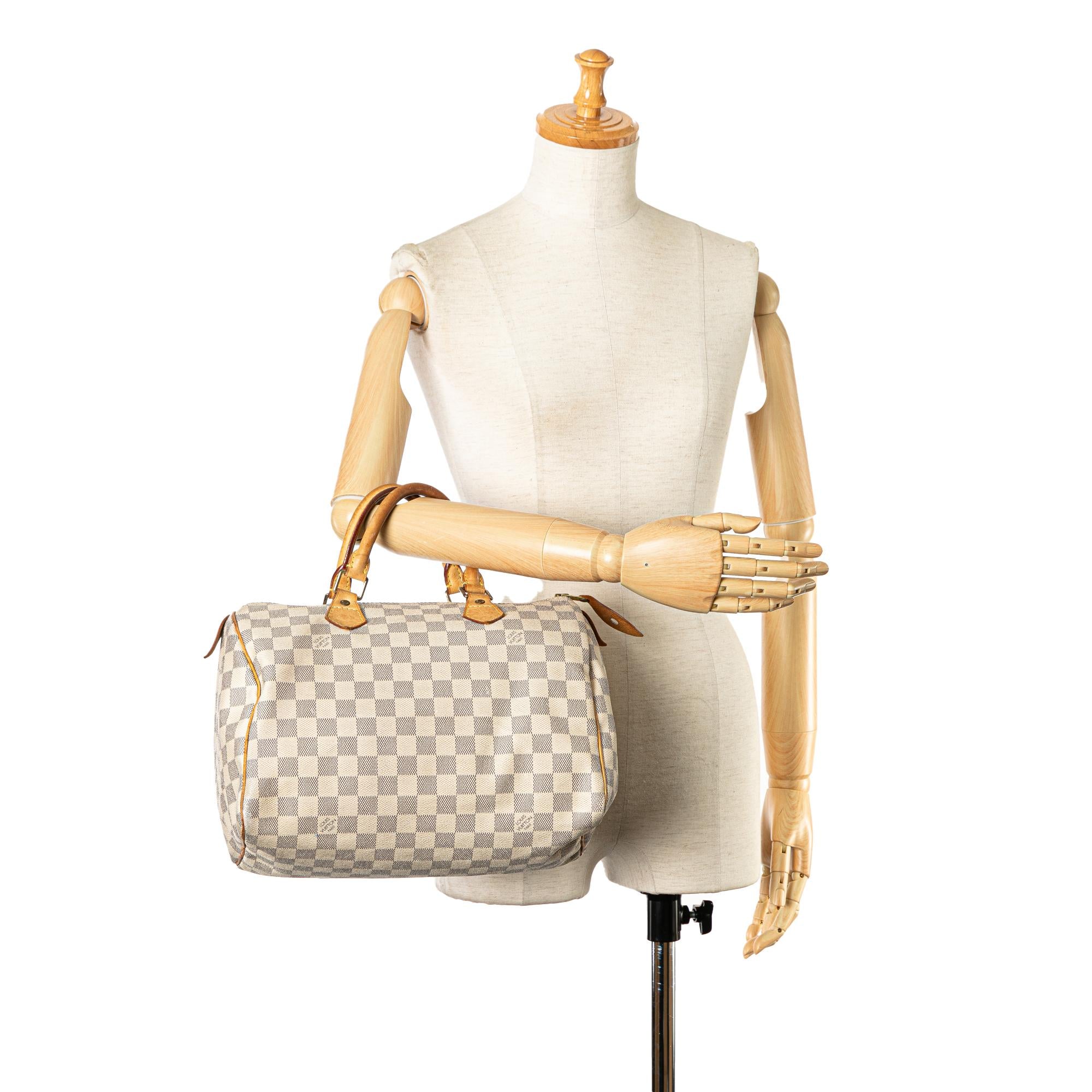 Louis Vuitton Damier Azur Speedy 30 (SHG-qqzHUf)