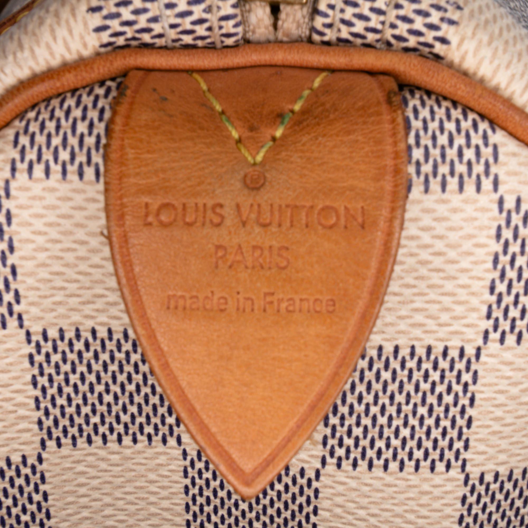 Louis Vuitton Damier Azur Speedy 30